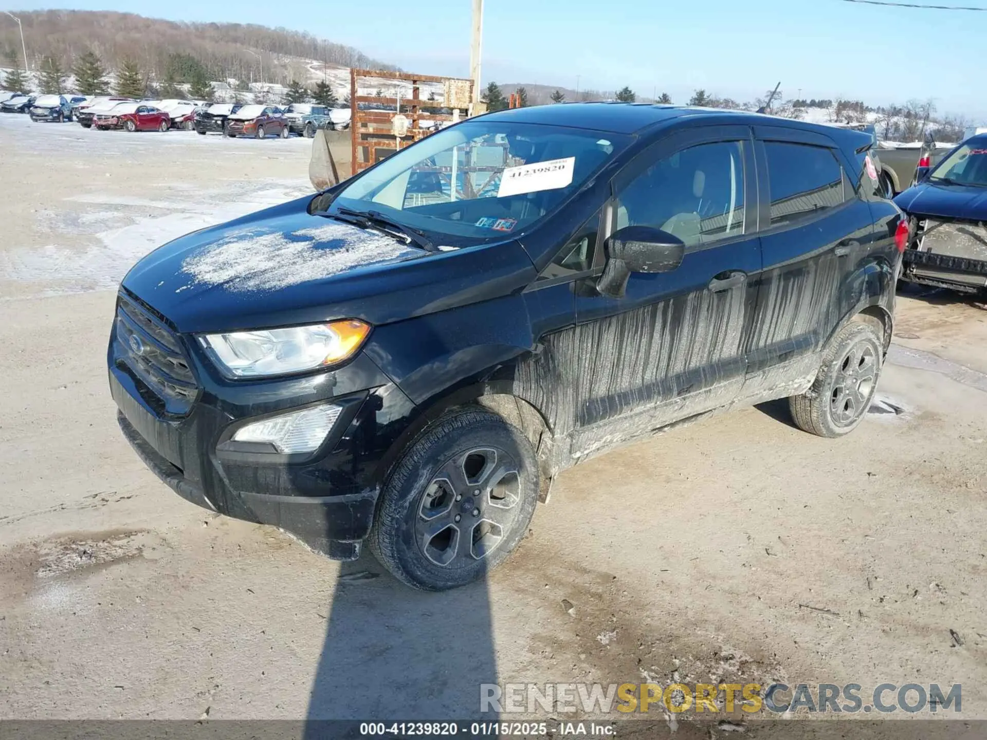 2 Фотография поврежденного автомобиля MAJ6S3FL7LC368403 FORD ECOSPORT 2020