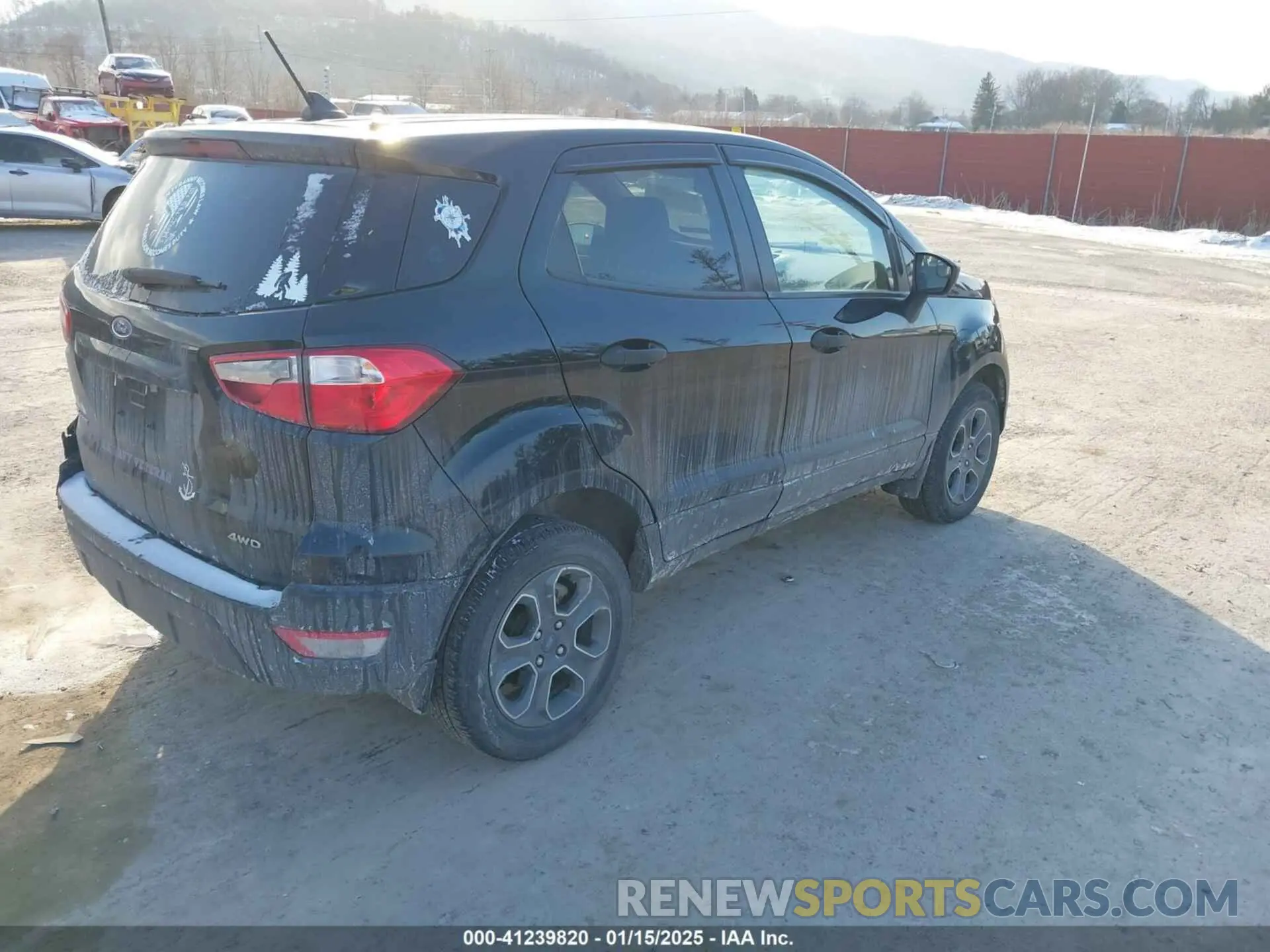 4 Фотография поврежденного автомобиля MAJ6S3FL7LC368403 FORD ECOSPORT 2020