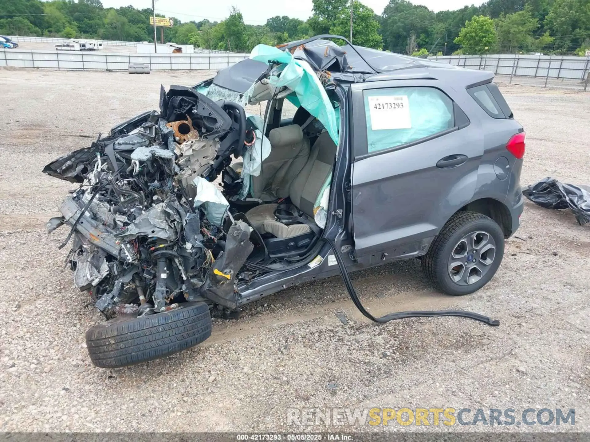 2 Photograph of a damaged car MAJ6S3FL7LC387081 FORD ECOSPORT 2020