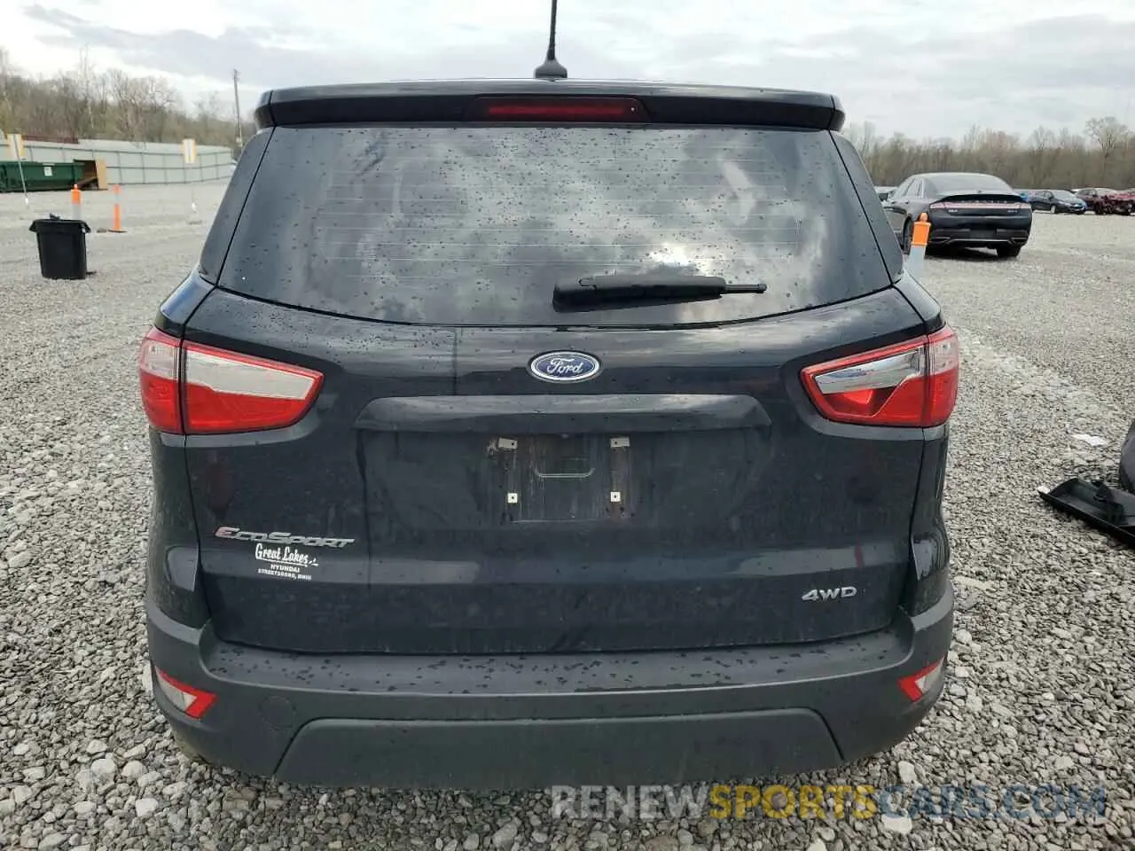6 Photograph of a damaged car MAJ6S3FL7LC394418 FORD ECOSPORT 2020
