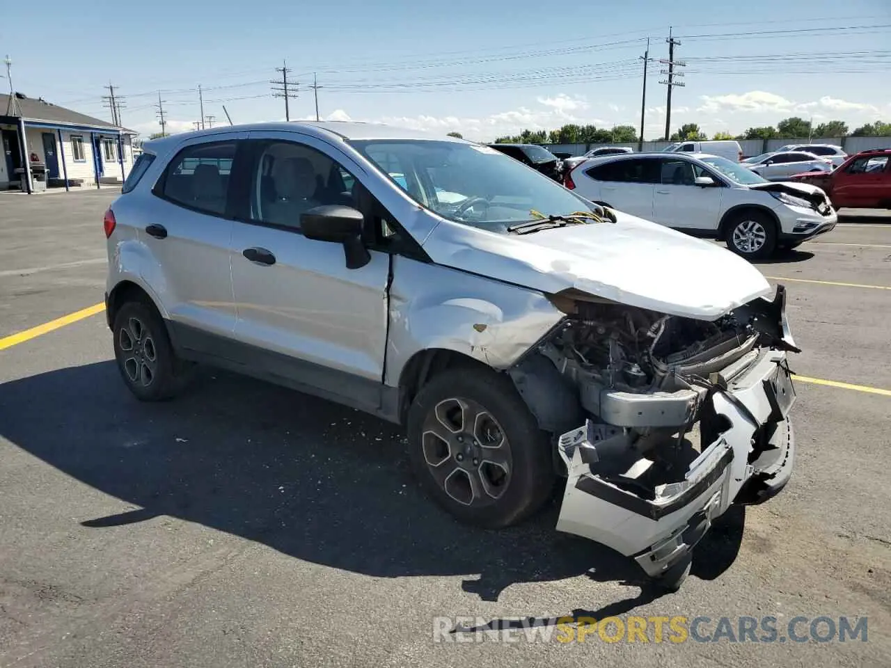 4 Photograph of a damaged car MAJ6S3FL9LC387776 FORD ECOSPORT 2020