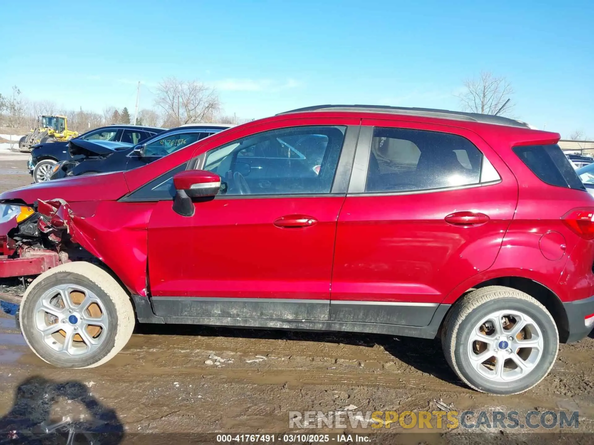 14 Фотография поврежденного автомобиля MAJ6S3GL1LC326405 FORD ECOSPORT 2020