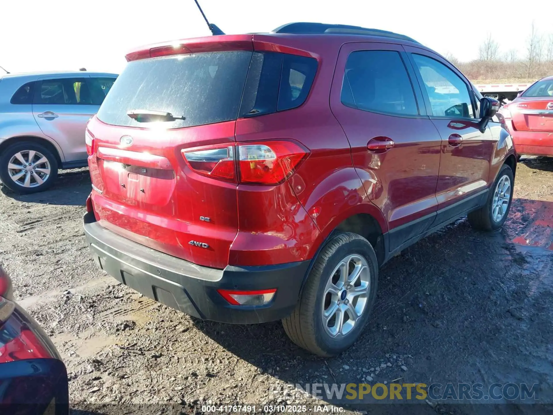 4 Фотография поврежденного автомобиля MAJ6S3GL1LC326405 FORD ECOSPORT 2020