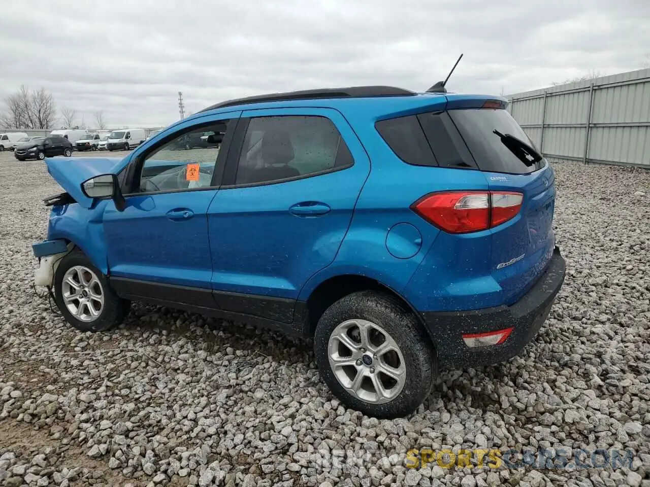 2 Photograph of a damaged car MAJ6S3GL1LC339591 FORD ECOSPORT 2020