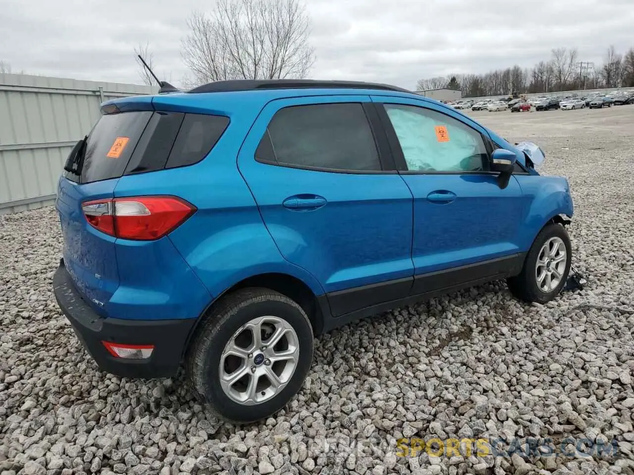 3 Photograph of a damaged car MAJ6S3GL1LC339591 FORD ECOSPORT 2020