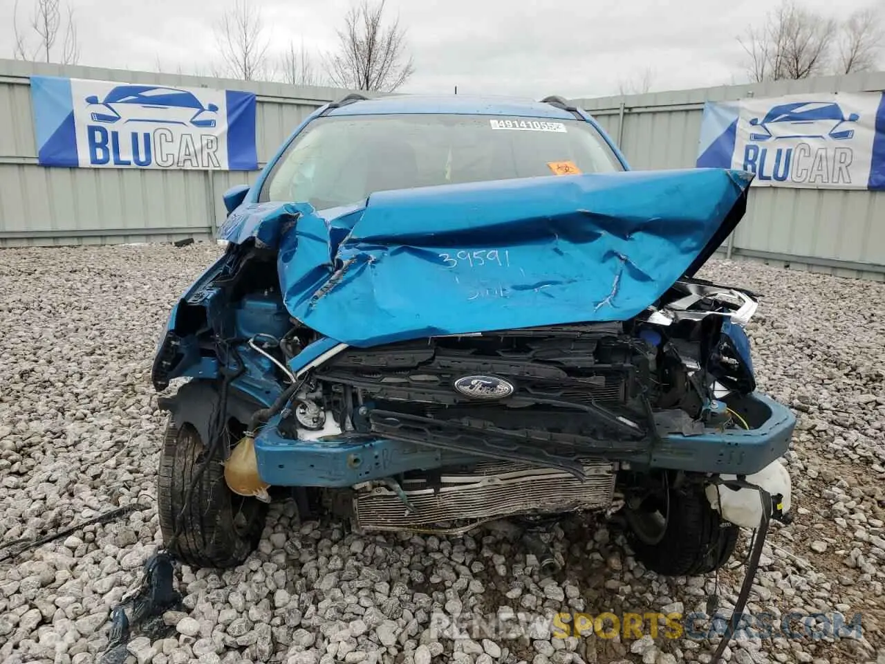 5 Photograph of a damaged car MAJ6S3GL1LC339591 FORD ECOSPORT 2020