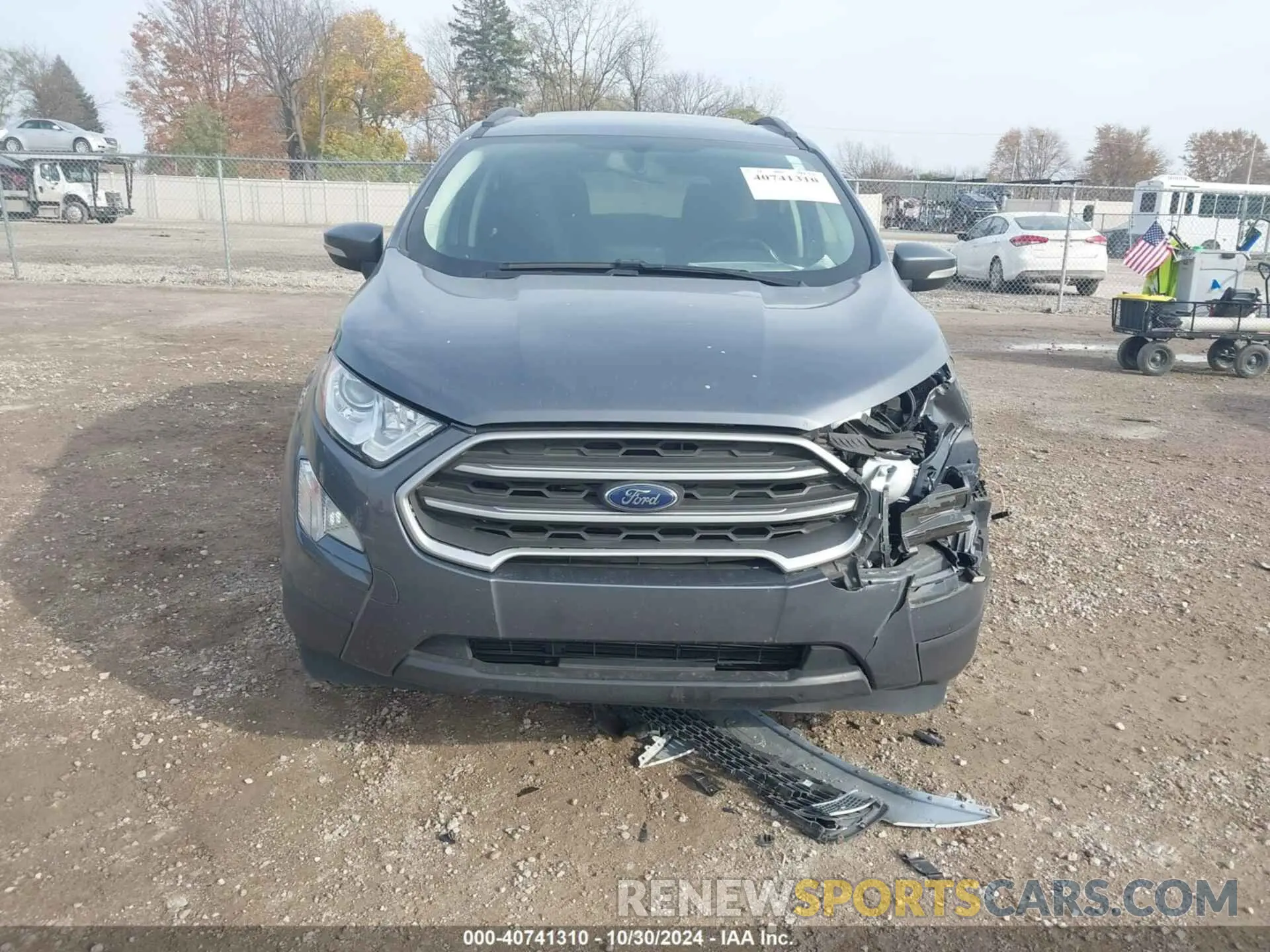 12 Photograph of a damaged car MAJ6S3GL1LC344306 FORD ECOSPORT 2020
