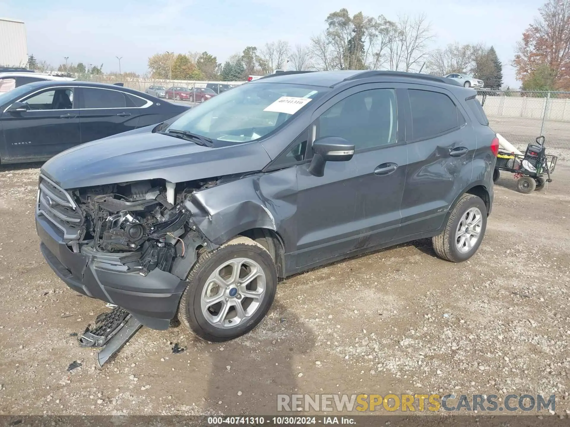 2 Photograph of a damaged car MAJ6S3GL1LC344306 FORD ECOSPORT 2020