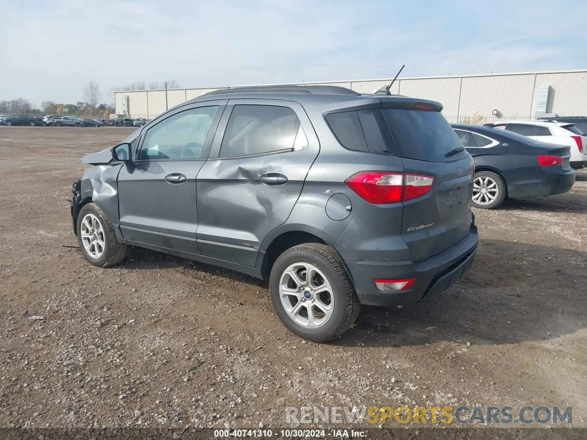 3 Photograph of a damaged car MAJ6S3GL1LC344306 FORD ECOSPORT 2020