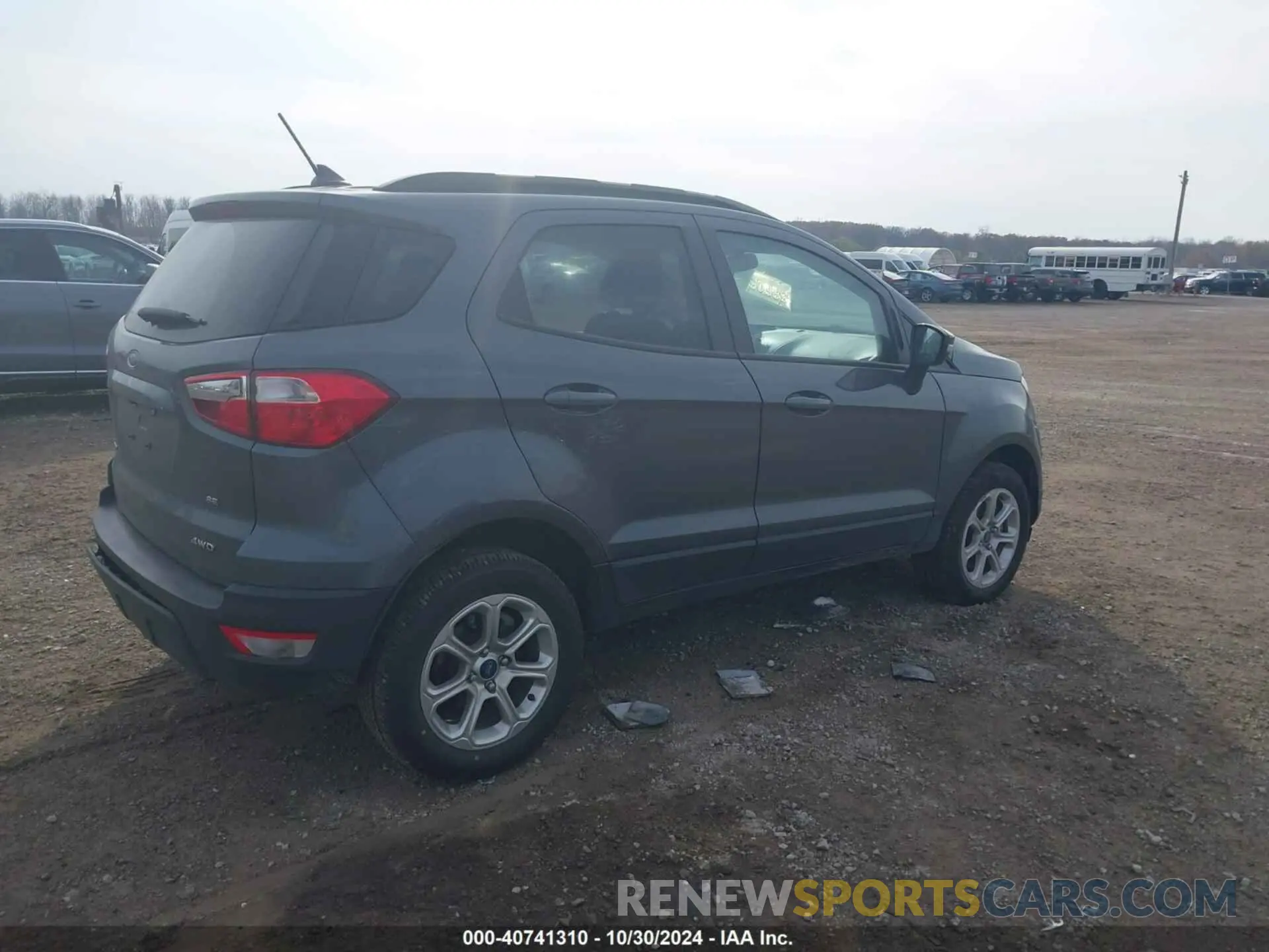 4 Photograph of a damaged car MAJ6S3GL1LC344306 FORD ECOSPORT 2020