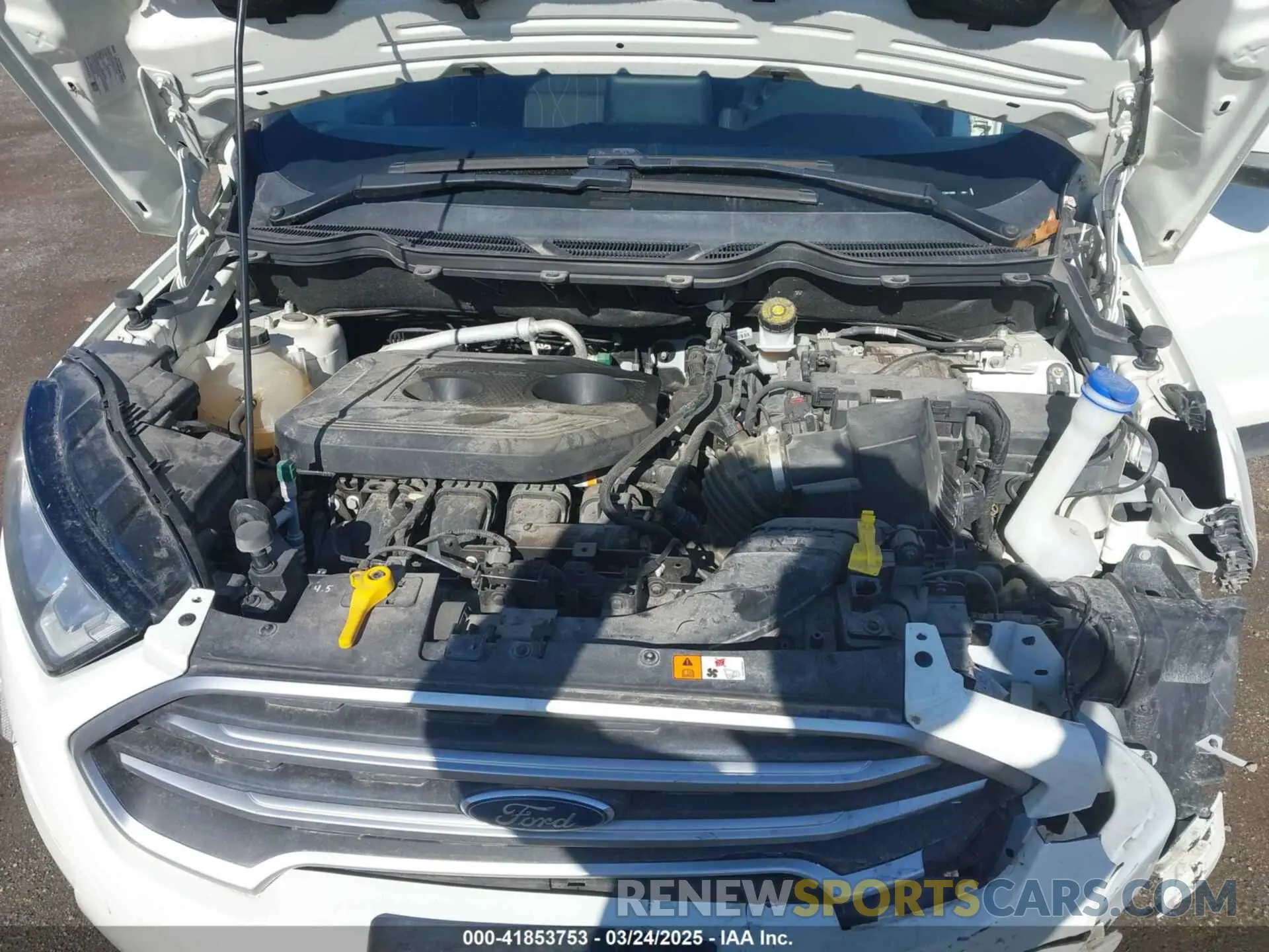10 Photograph of a damaged car MAJ6S3GL2LC341558 FORD ECOSPORT 2020