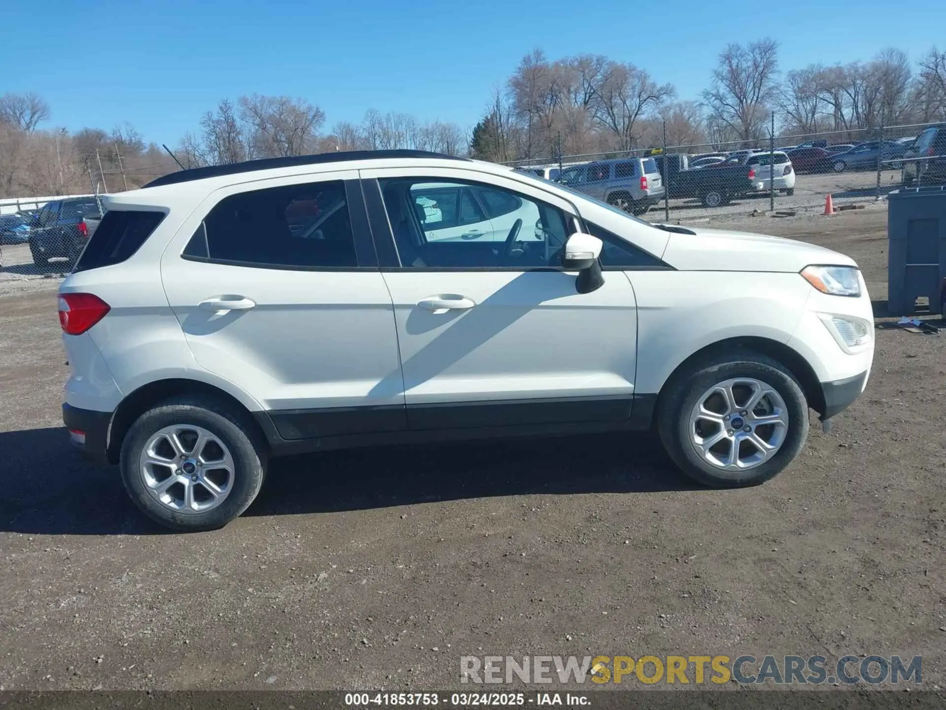 13 Photograph of a damaged car MAJ6S3GL2LC341558 FORD ECOSPORT 2020