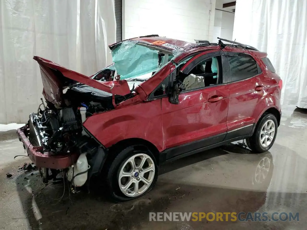1 Photograph of a damaged car MAJ6S3GL2LC341902 FORD ECOSPORT 2020