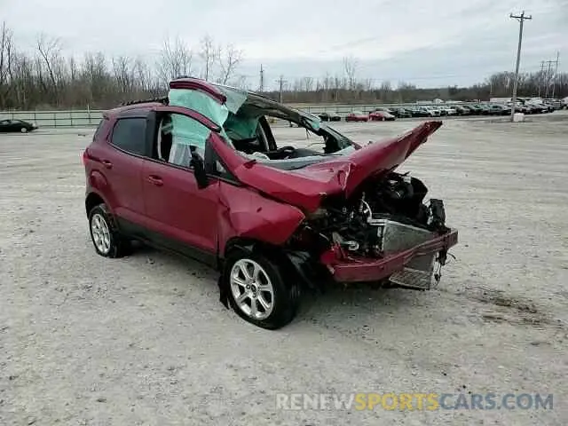 14 Photograph of a damaged car MAJ6S3GL2LC341902 FORD ECOSPORT 2020