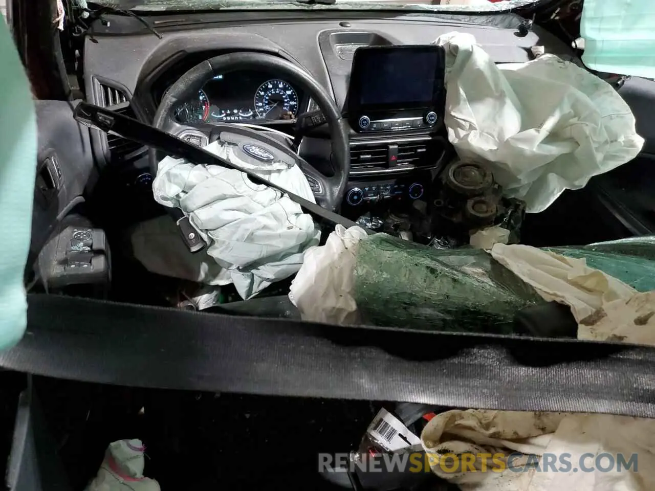 8 Photograph of a damaged car MAJ6S3GL2LC341902 FORD ECOSPORT 2020