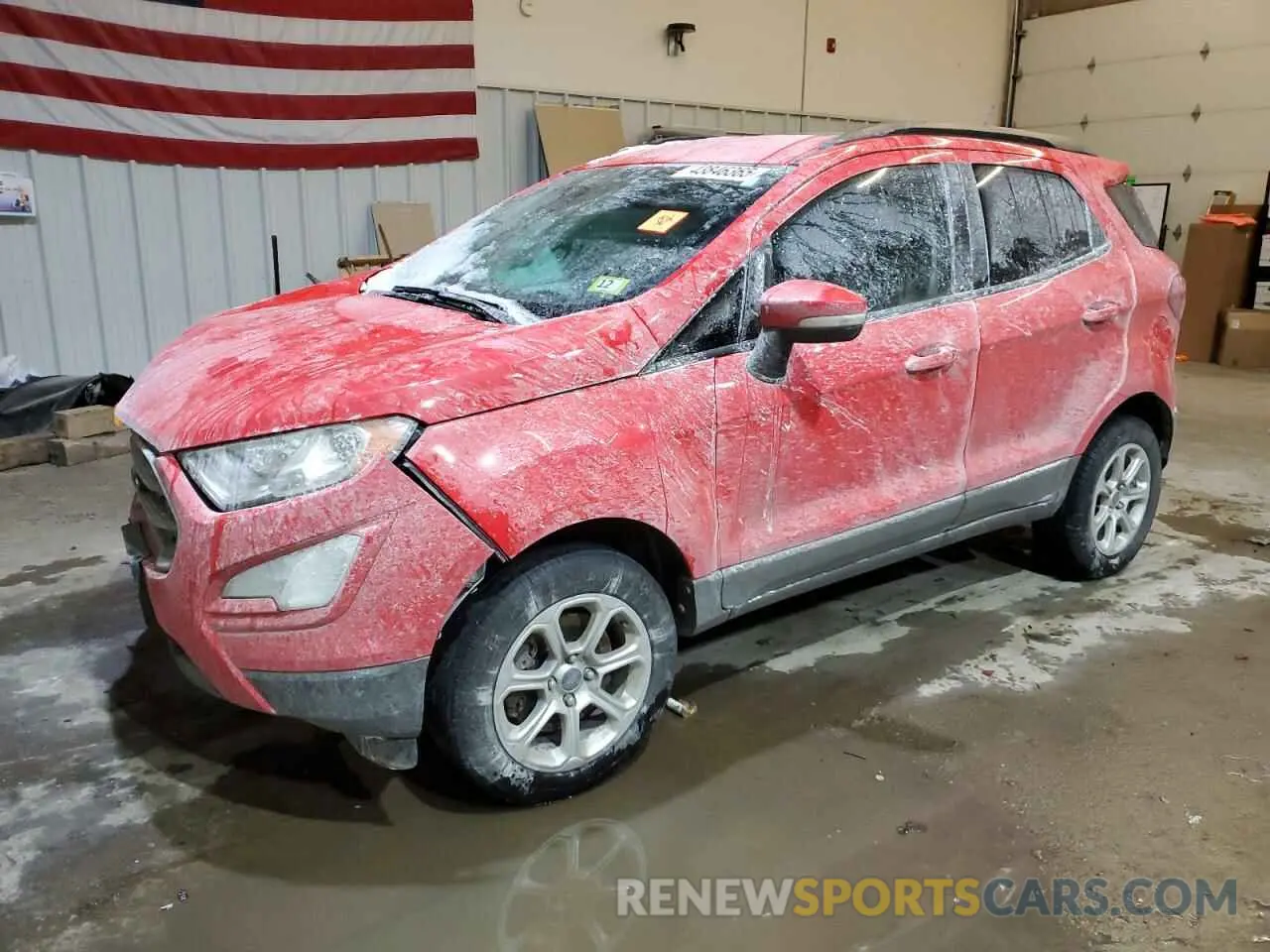1 Photograph of a damaged car MAJ6S3GL2LC350793 FORD ECOSPORT 2020