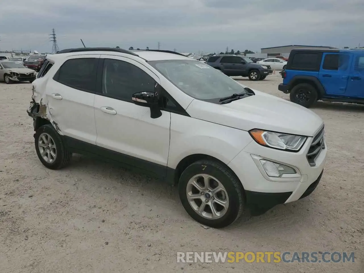 4 Photograph of a damaged car MAJ6S3GL3LC313669 FORD ECOSPORT 2020