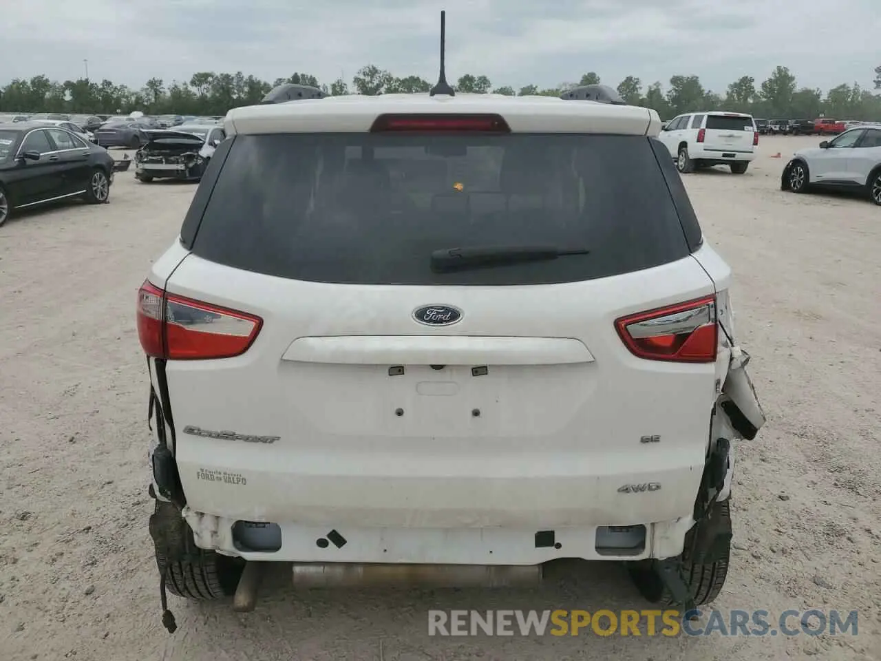 6 Photograph of a damaged car MAJ6S3GL3LC313669 FORD ECOSPORT 2020