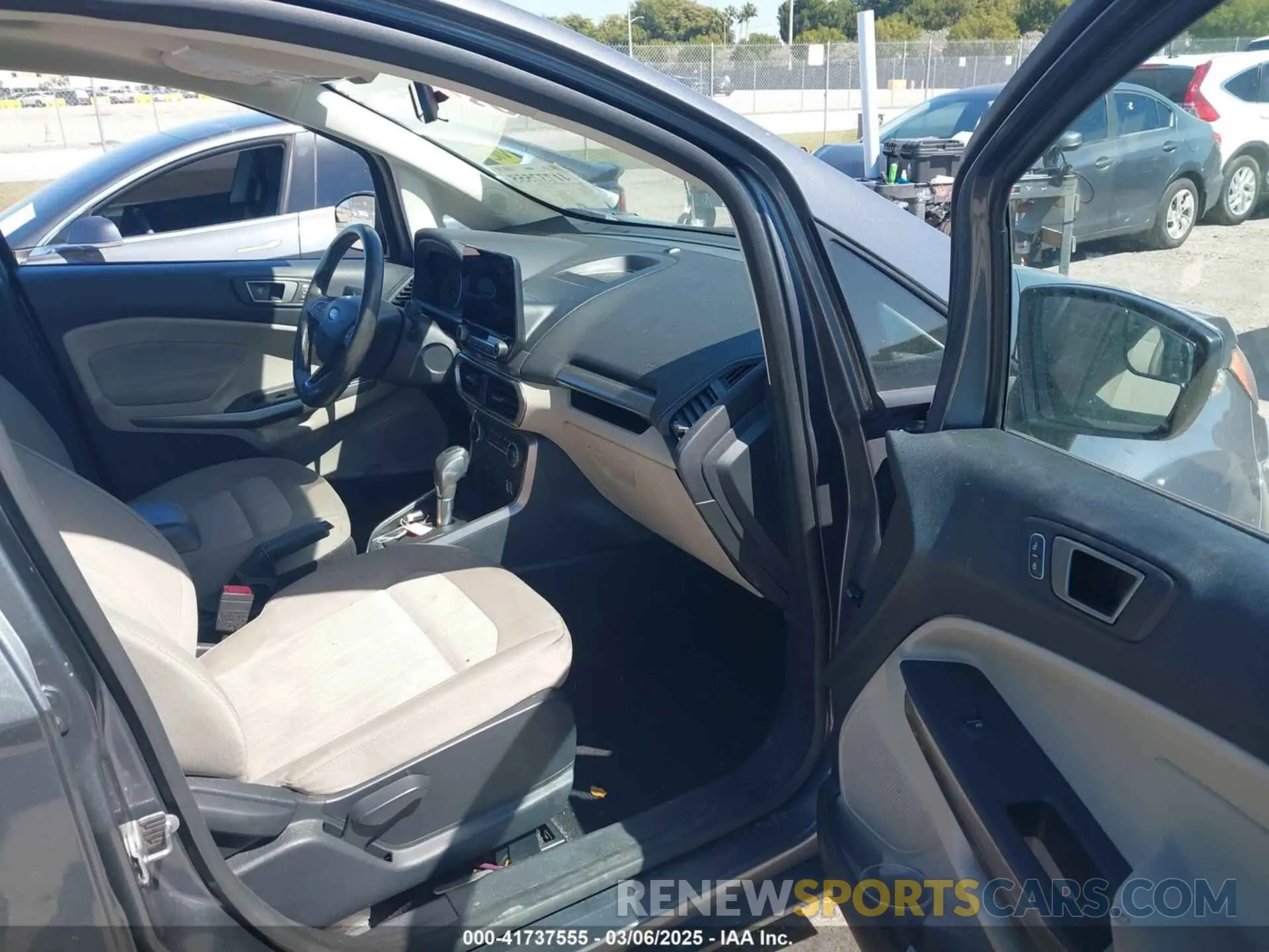 5 Photograph of a damaged car MAJ6S3GL3LC317804 FORD ECOSPORT 2020