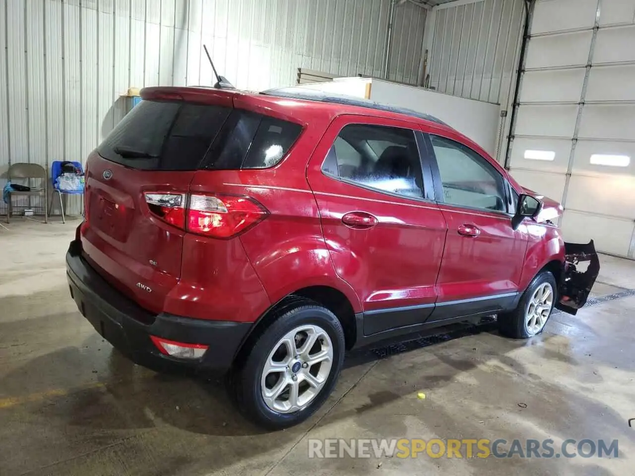 3 Photograph of a damaged car MAJ6S3GL3LC387254 FORD ECOSPORT 2020