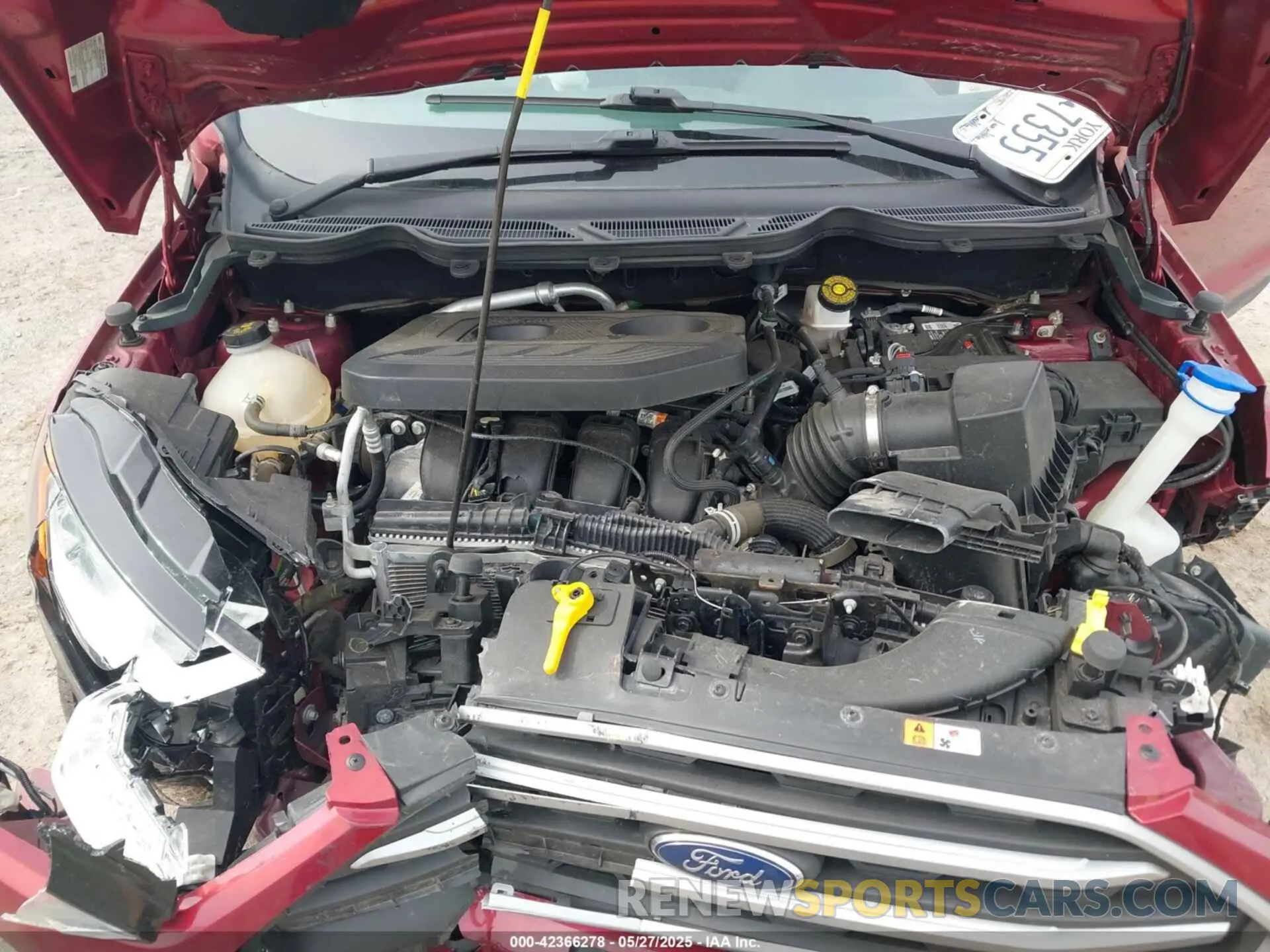 10 Photograph of a damaged car MAJ6S3GL4LC357762 FORD ECOSPORT 2020