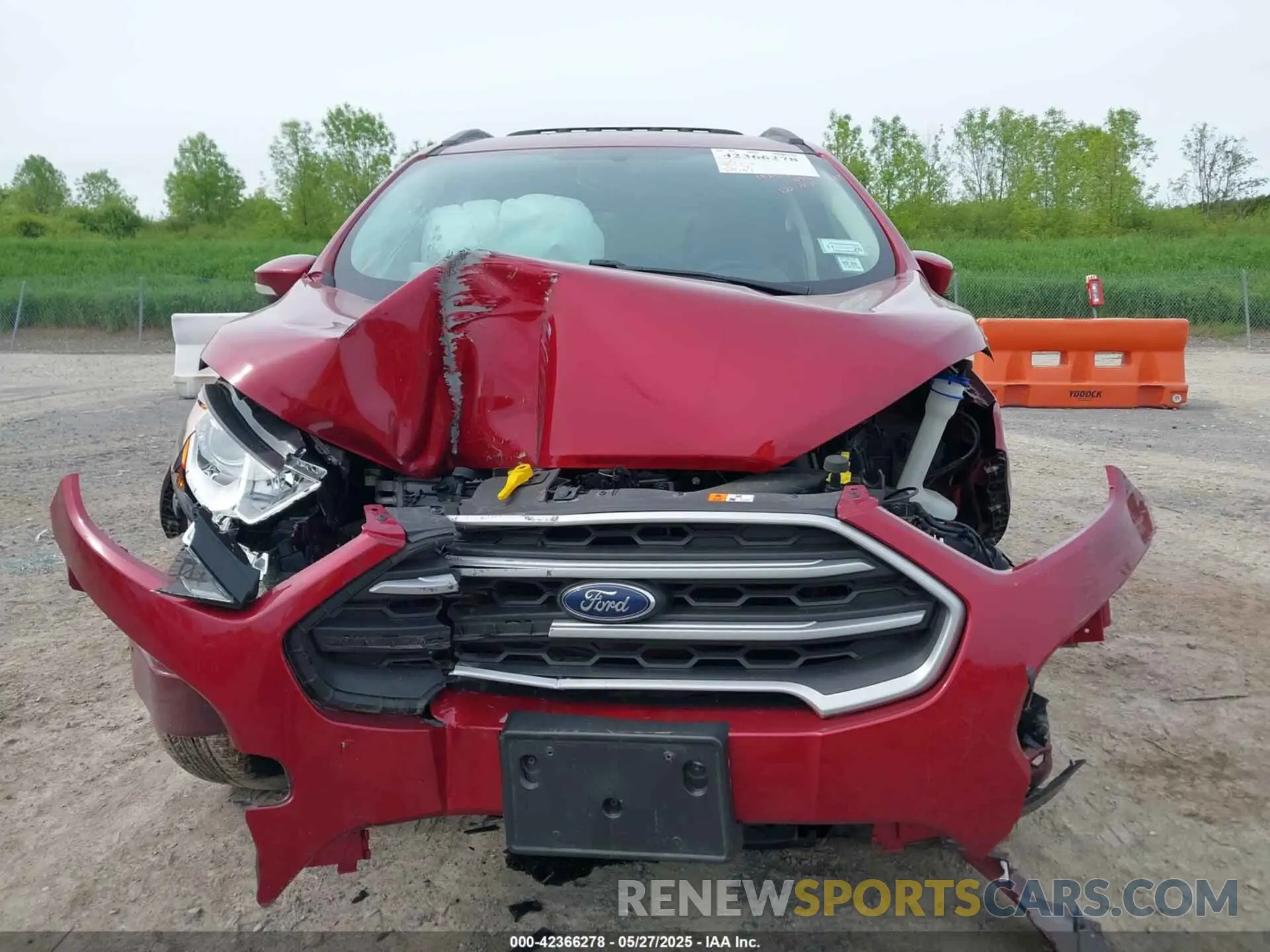 13 Photograph of a damaged car MAJ6S3GL4LC357762 FORD ECOSPORT 2020