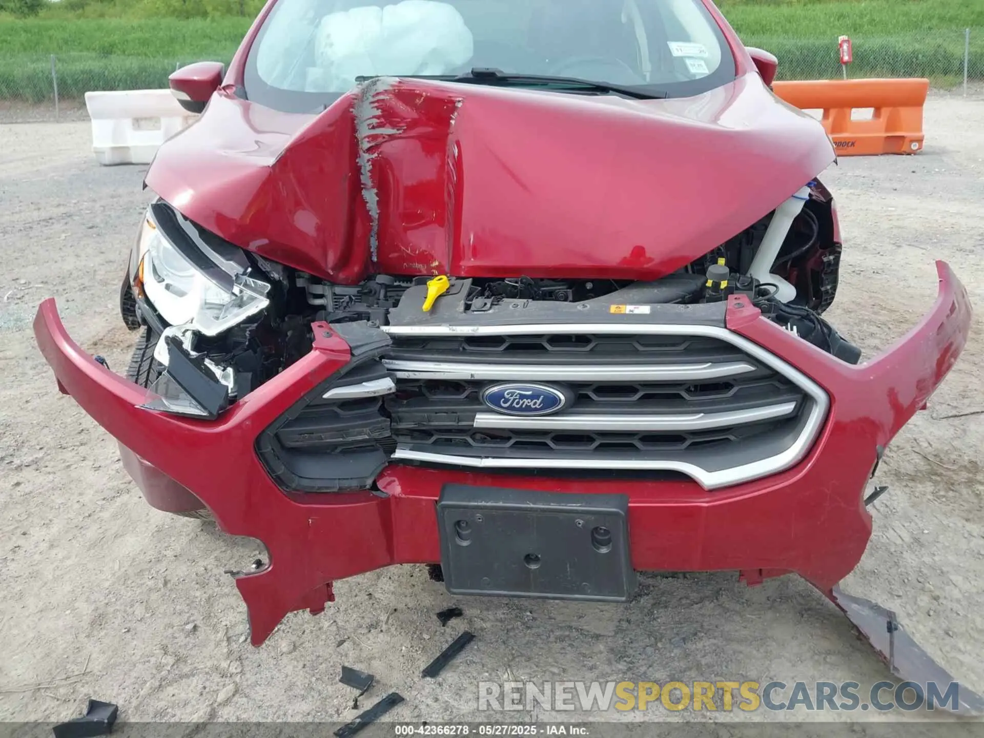 6 Photograph of a damaged car MAJ6S3GL4LC357762 FORD ECOSPORT 2020