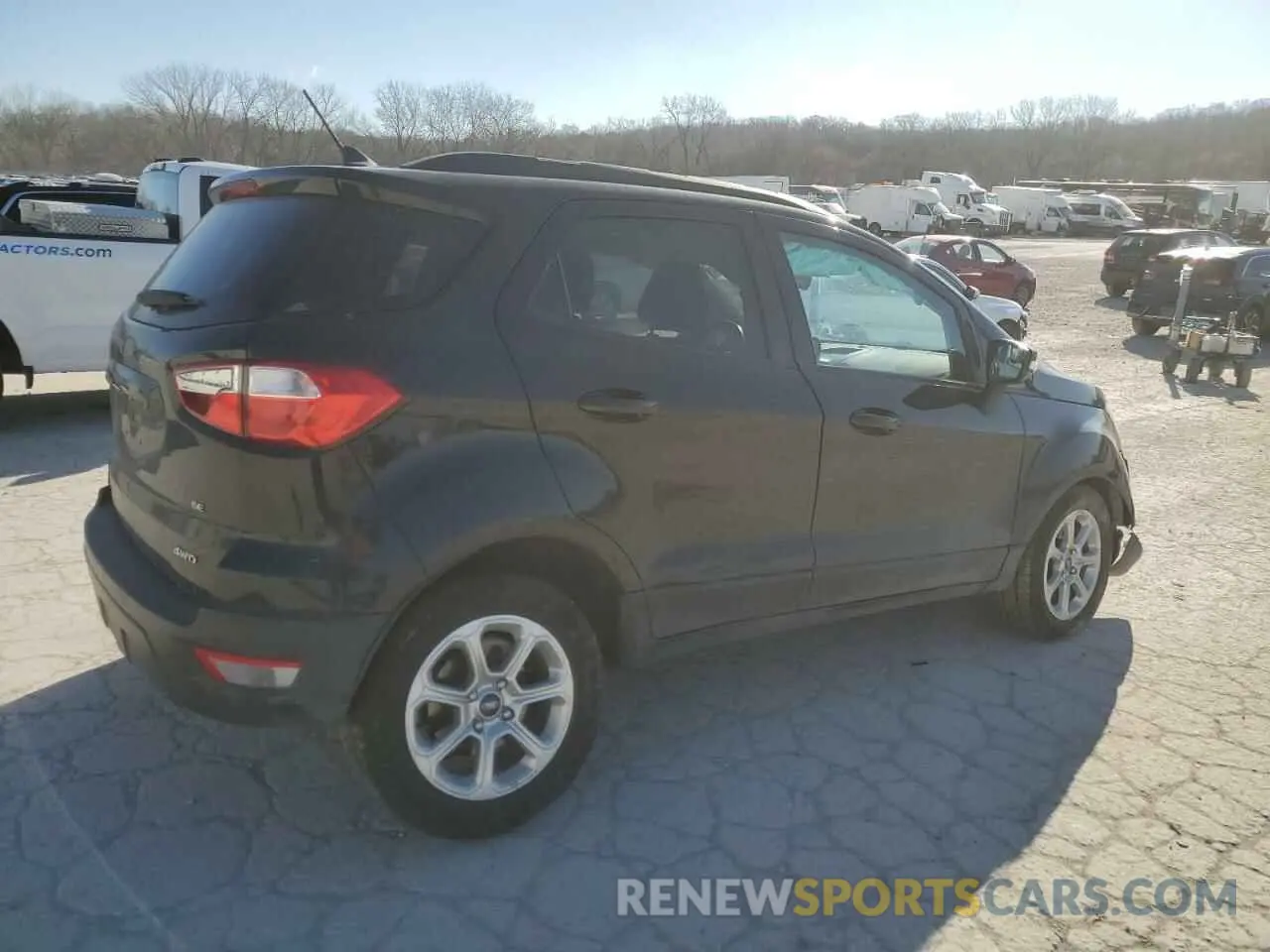 3 Photograph of a damaged car MAJ6S3GL4LC376036 FORD ECOSPORT 2020