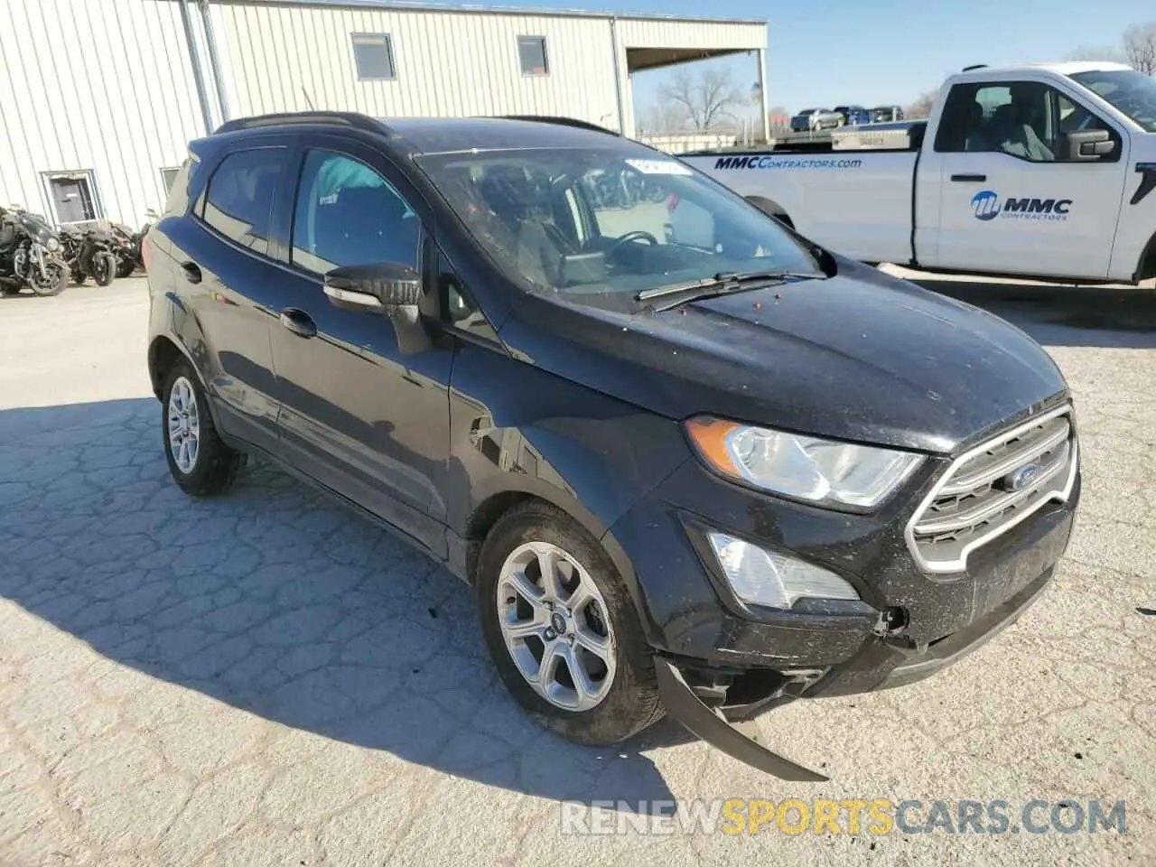 4 Photograph of a damaged car MAJ6S3GL4LC376036 FORD ECOSPORT 2020