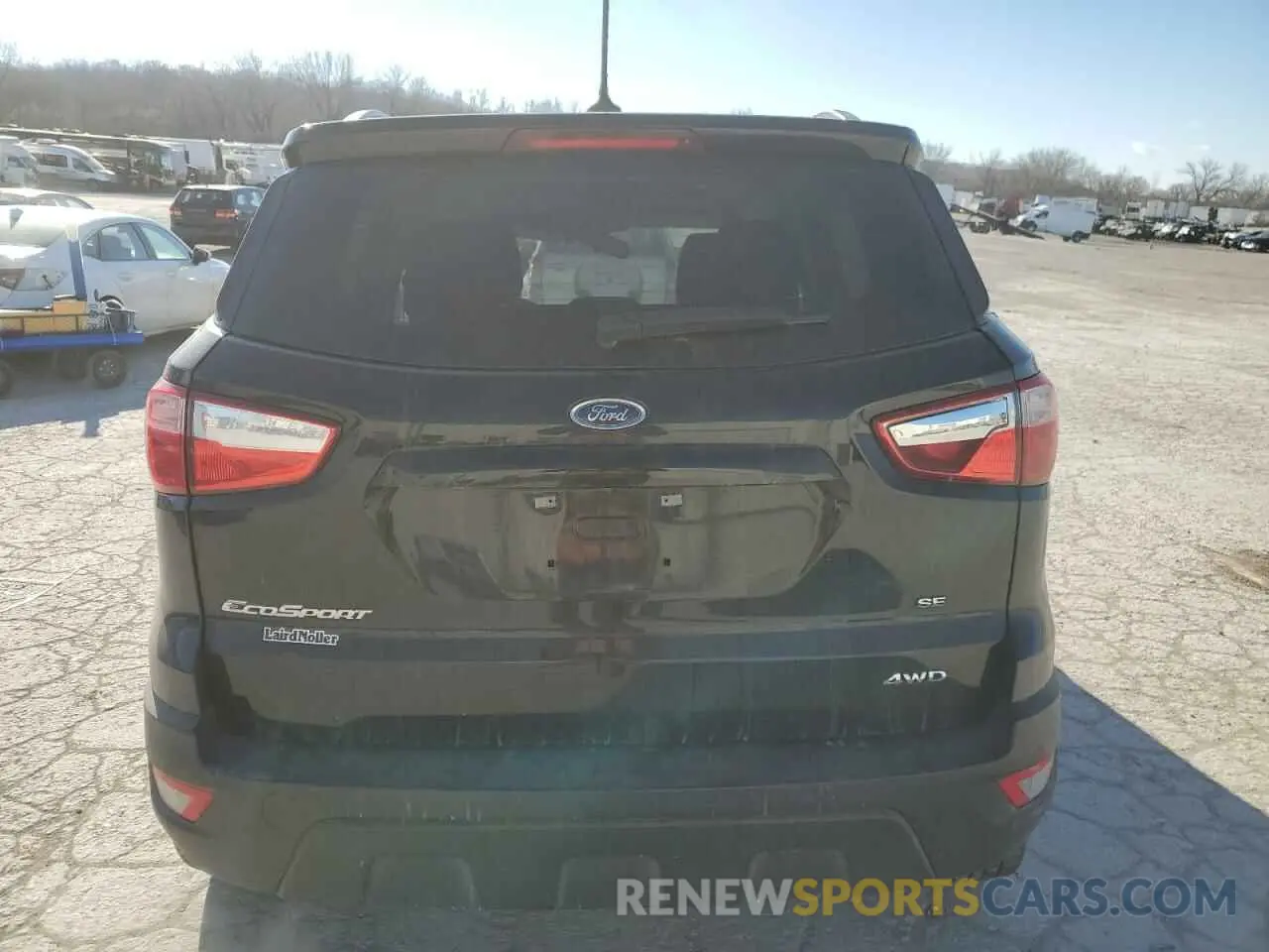 6 Photograph of a damaged car MAJ6S3GL4LC376036 FORD ECOSPORT 2020