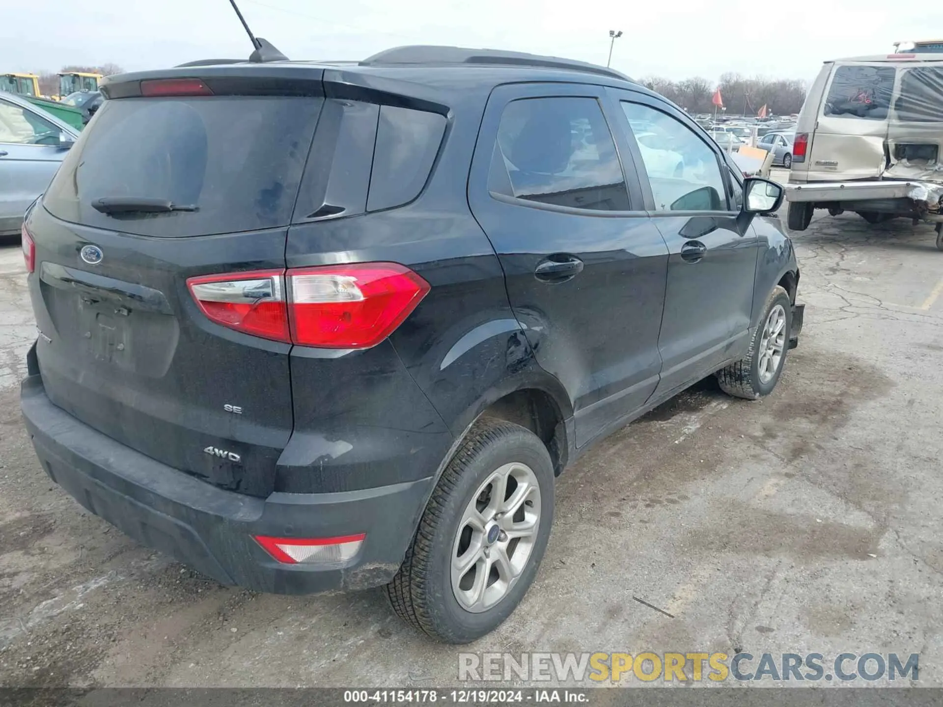 4 Фотография поврежденного автомобиля MAJ6S3GL5LC311521 FORD ECOSPORT 2020