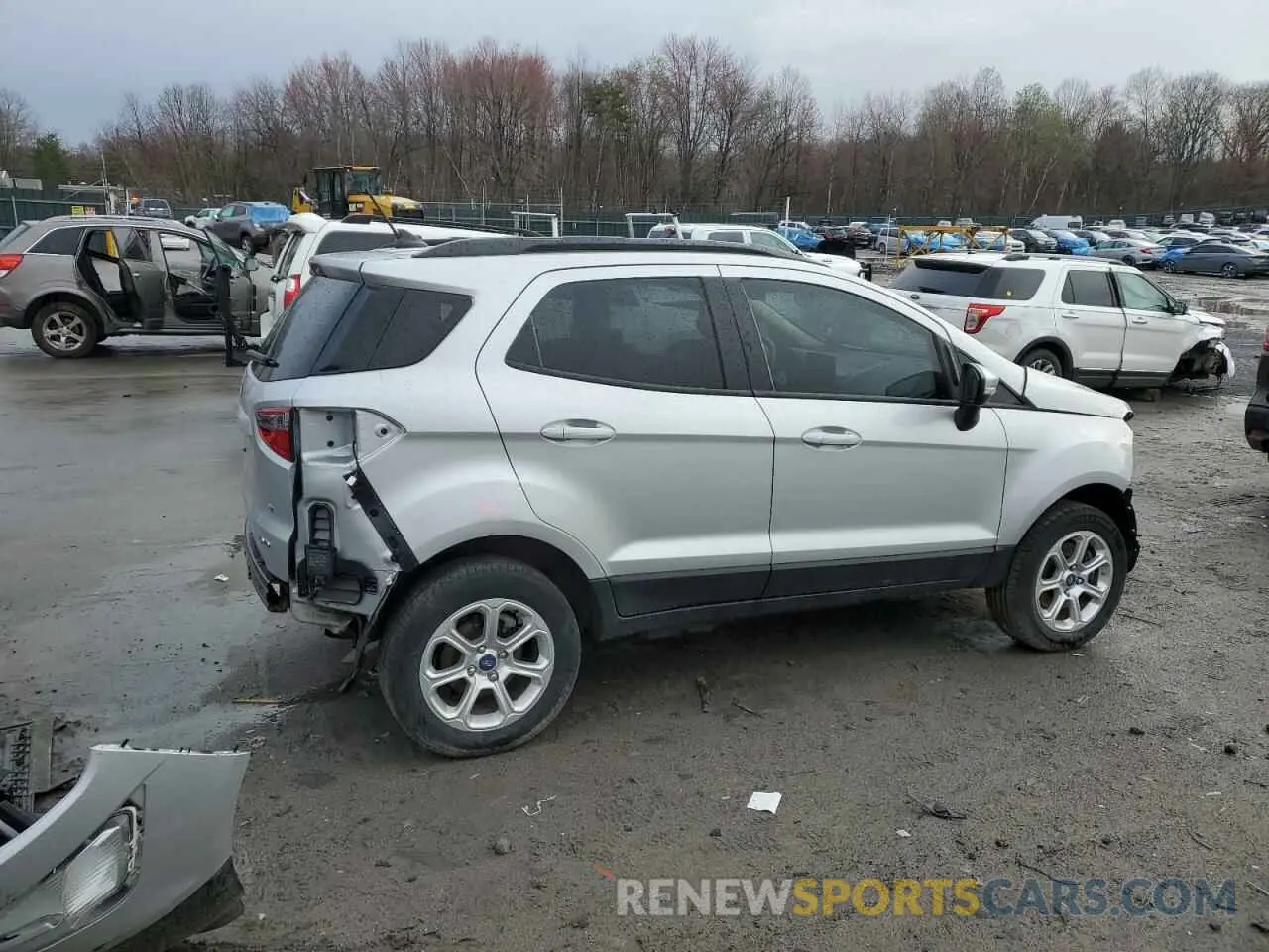 3 Photograph of a damaged car MAJ6S3GL5LC311955 FORD ECOSPORT 2020