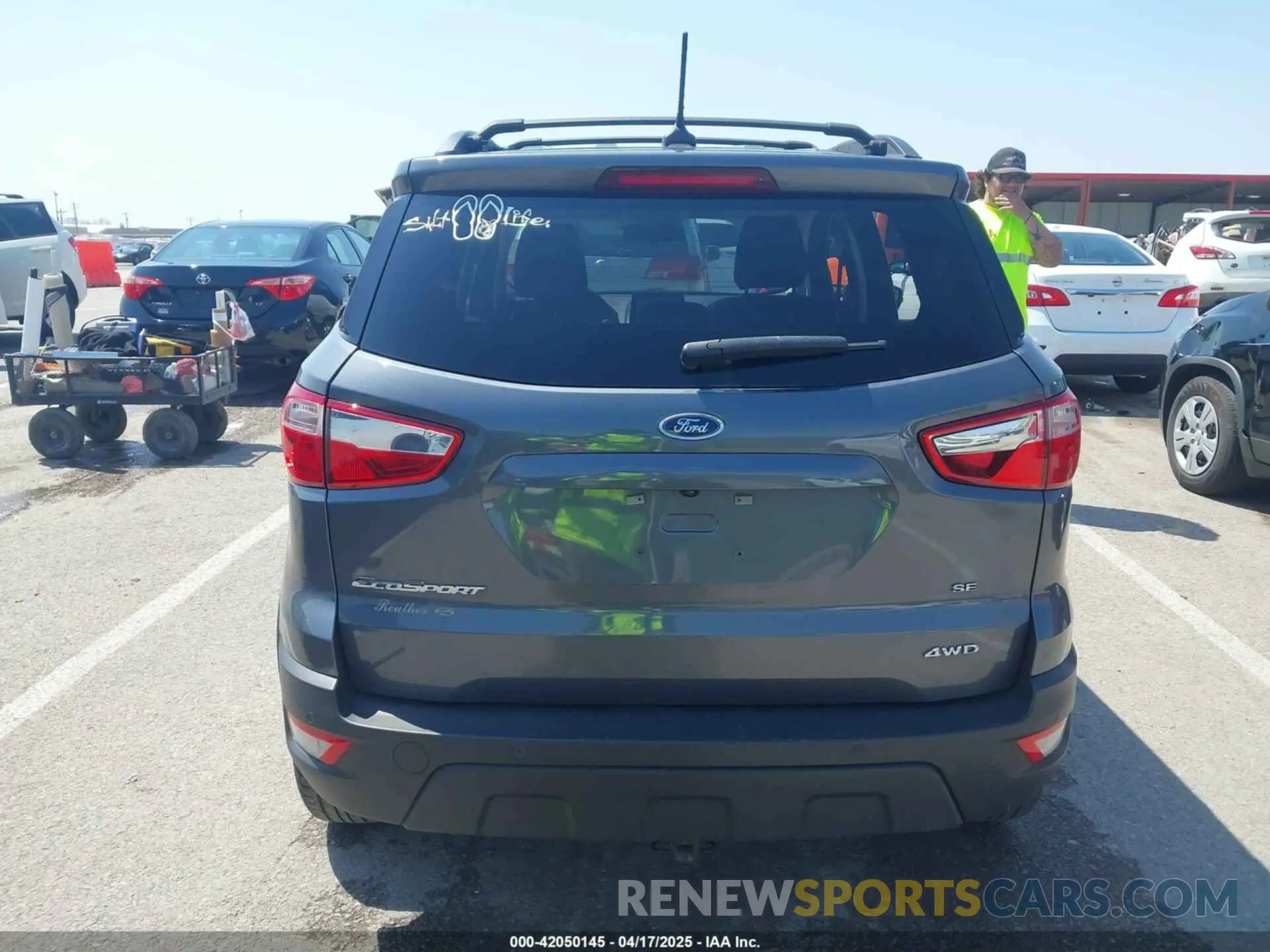 16 Photograph of a damaged car MAJ6S3GL5LC325645 FORD ECOSPORT 2020