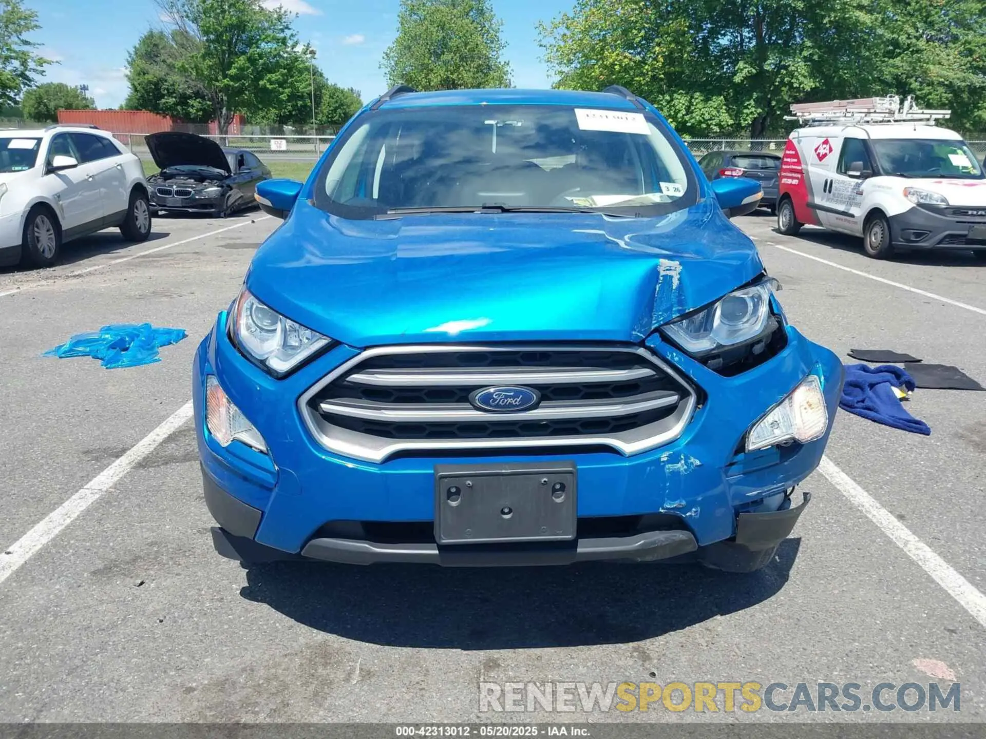 12 Фотография поврежденного автомобиля MAJ6S3GL5LC336693 FORD ECOSPORT 2020