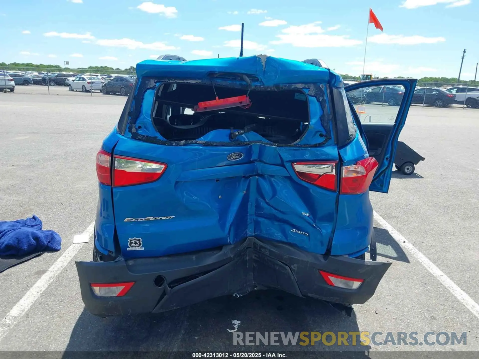 6 Фотография поврежденного автомобиля MAJ6S3GL5LC336693 FORD ECOSPORT 2020