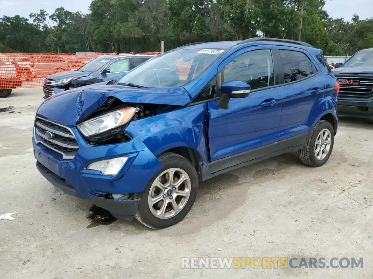 1 Photograph of a damaged car MAJ6S3GL5LC365742 FORD ECOSPORT 2020