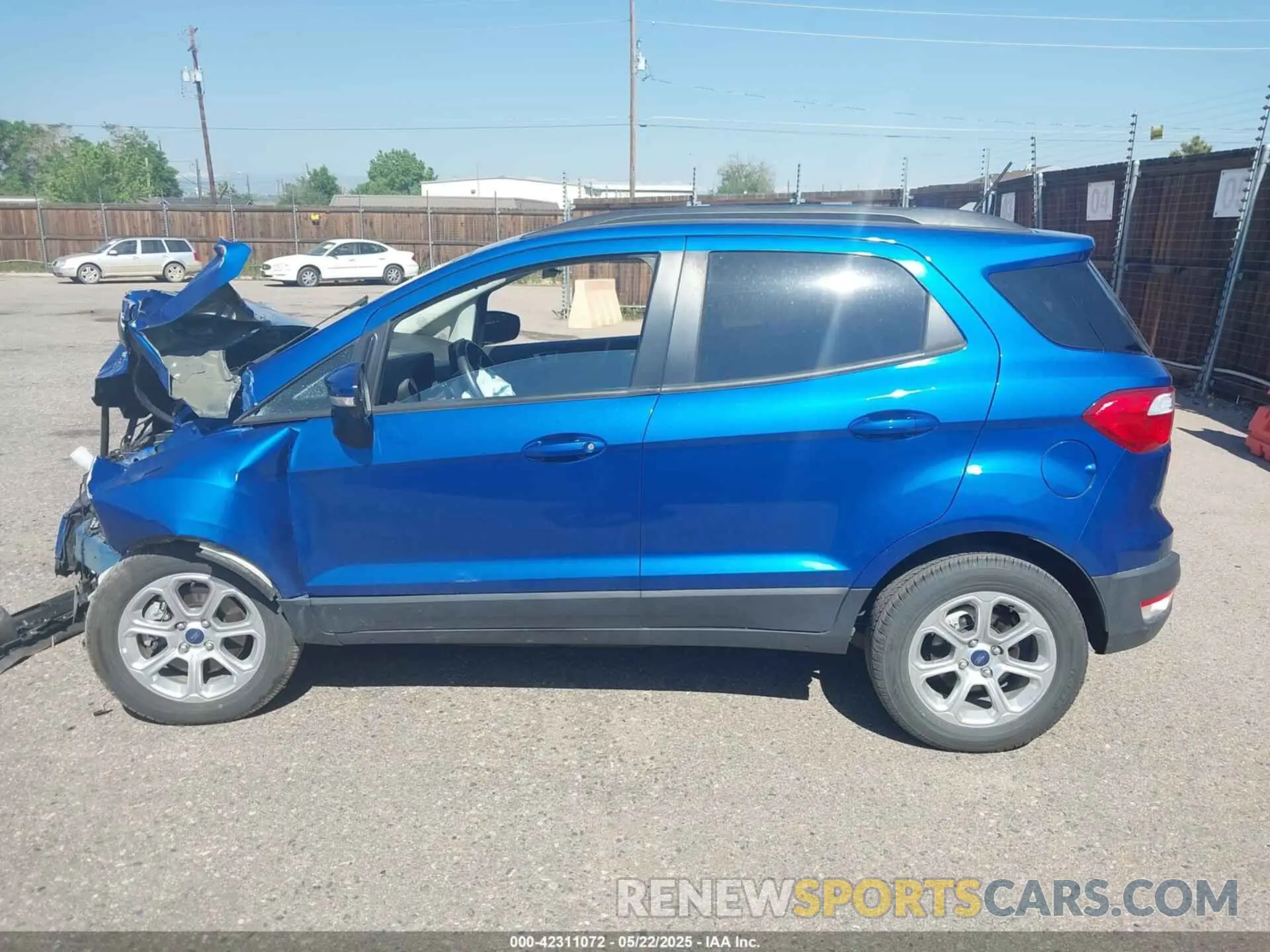 15 Photograph of a damaged car MAJ6S3GL6LC321572 FORD ECOSPORT 2020