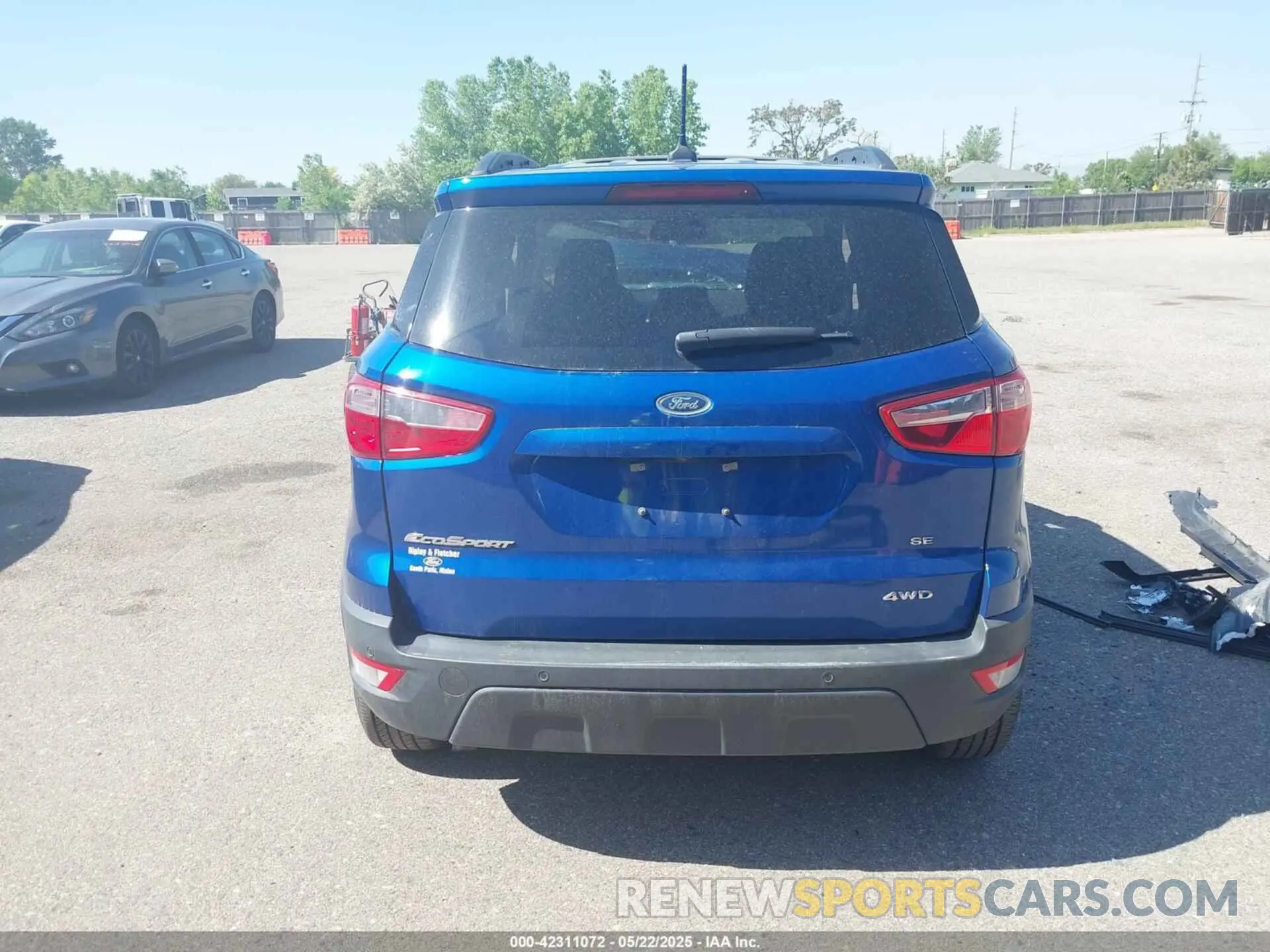 17 Photograph of a damaged car MAJ6S3GL6LC321572 FORD ECOSPORT 2020