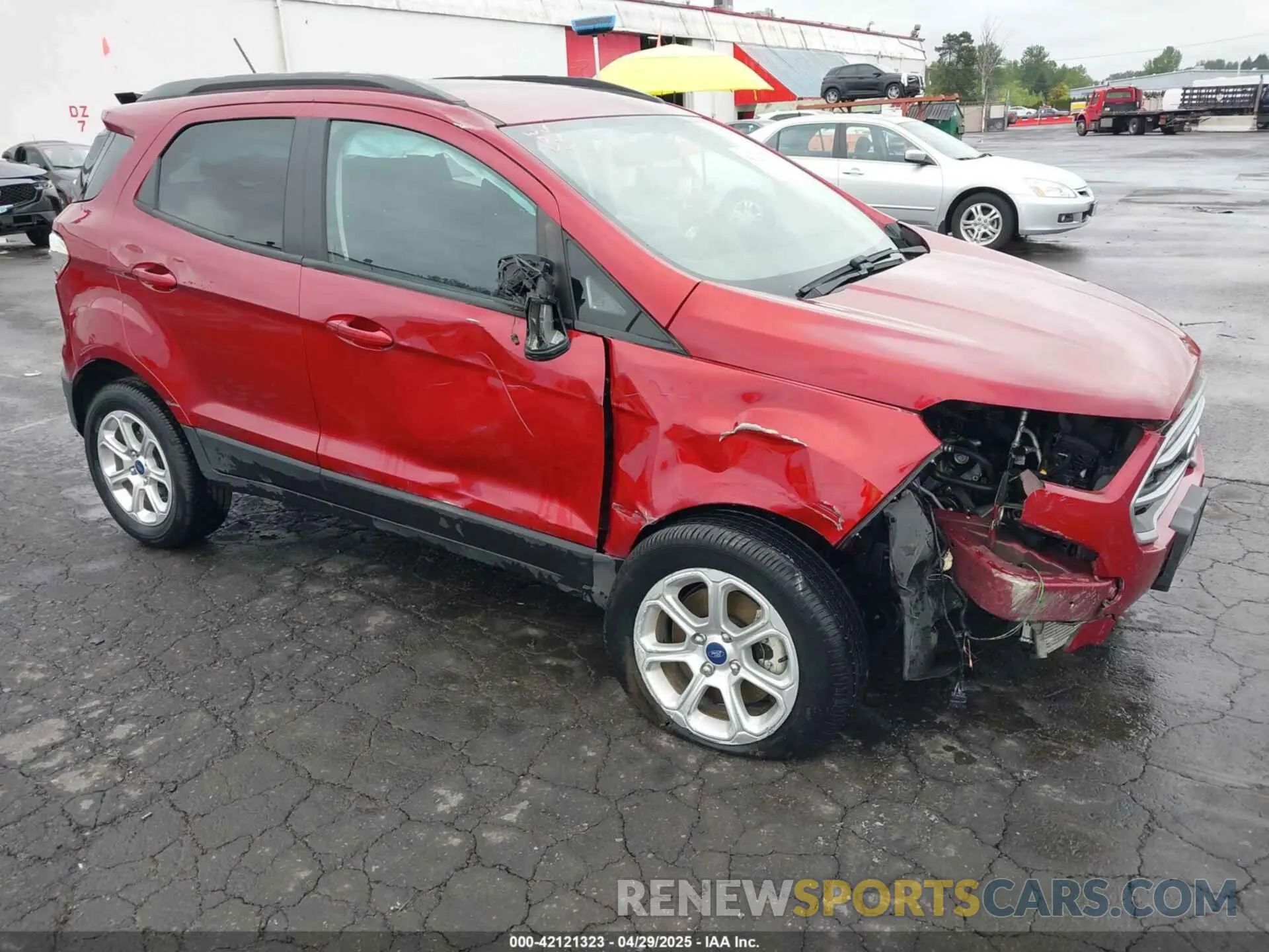 1 Photograph of a damaged car MAJ6S3GL6LC356600 FORD ECOSPORT 2020