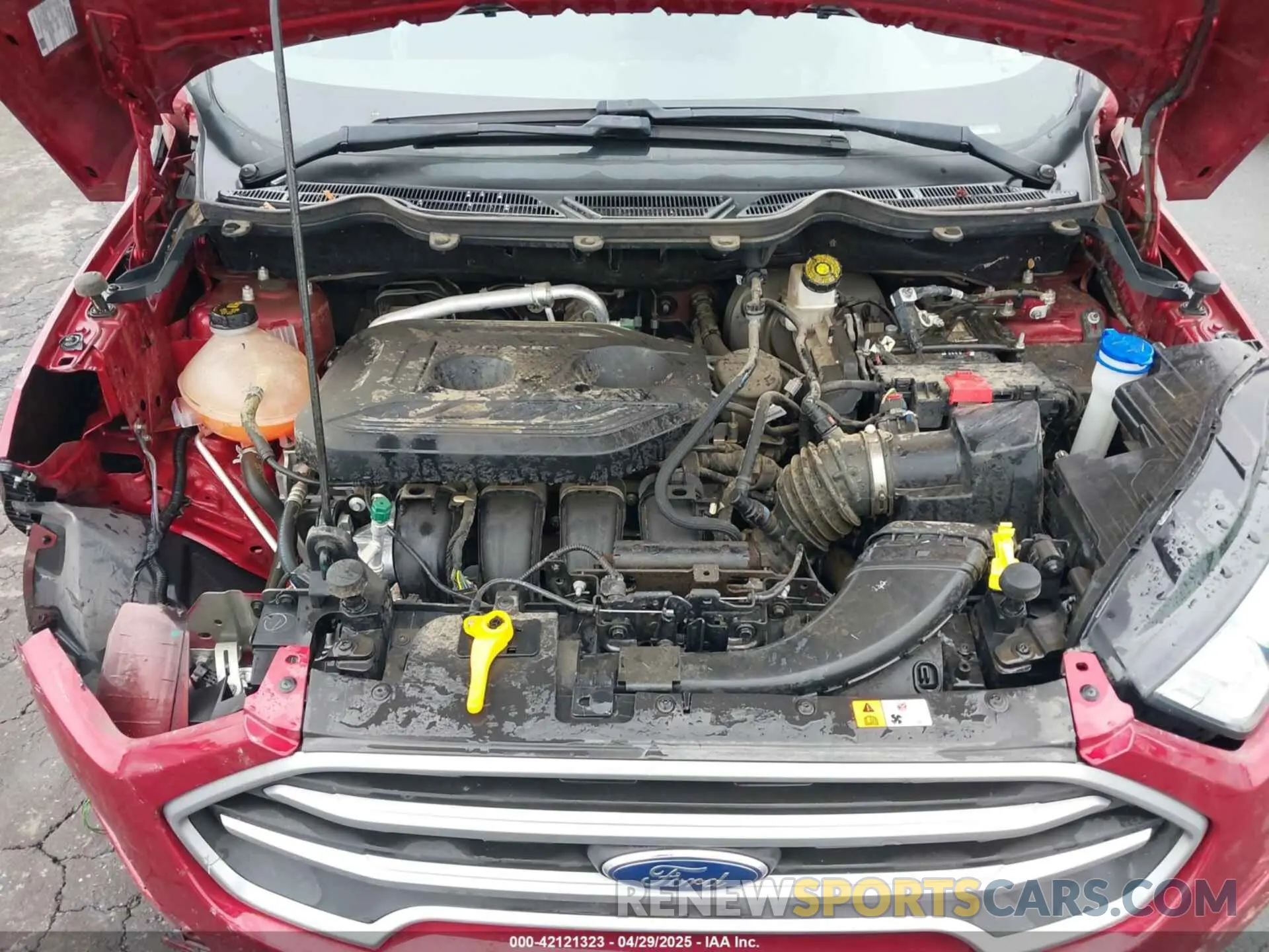 10 Photograph of a damaged car MAJ6S3GL6LC356600 FORD ECOSPORT 2020
