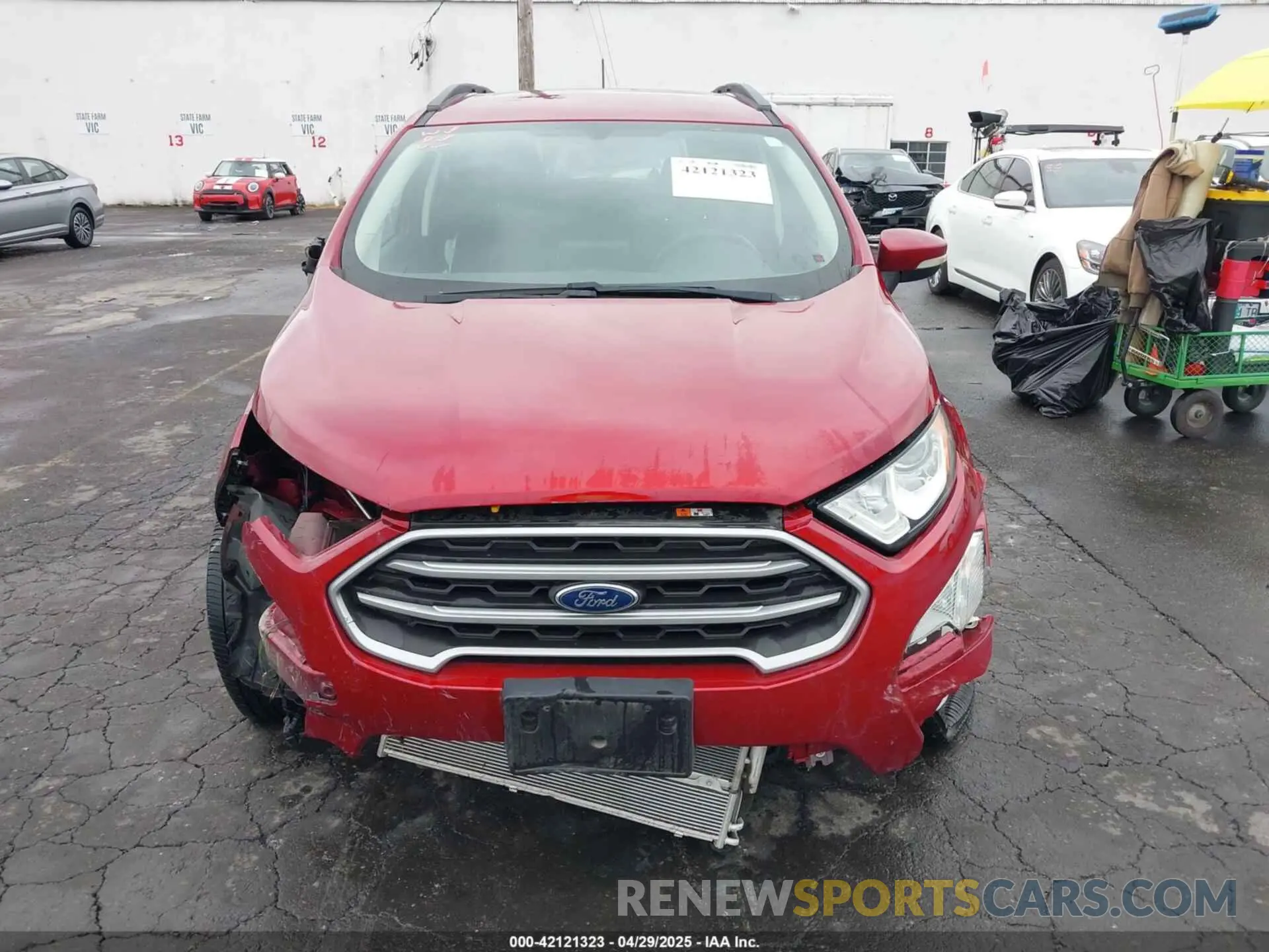 12 Photograph of a damaged car MAJ6S3GL6LC356600 FORD ECOSPORT 2020