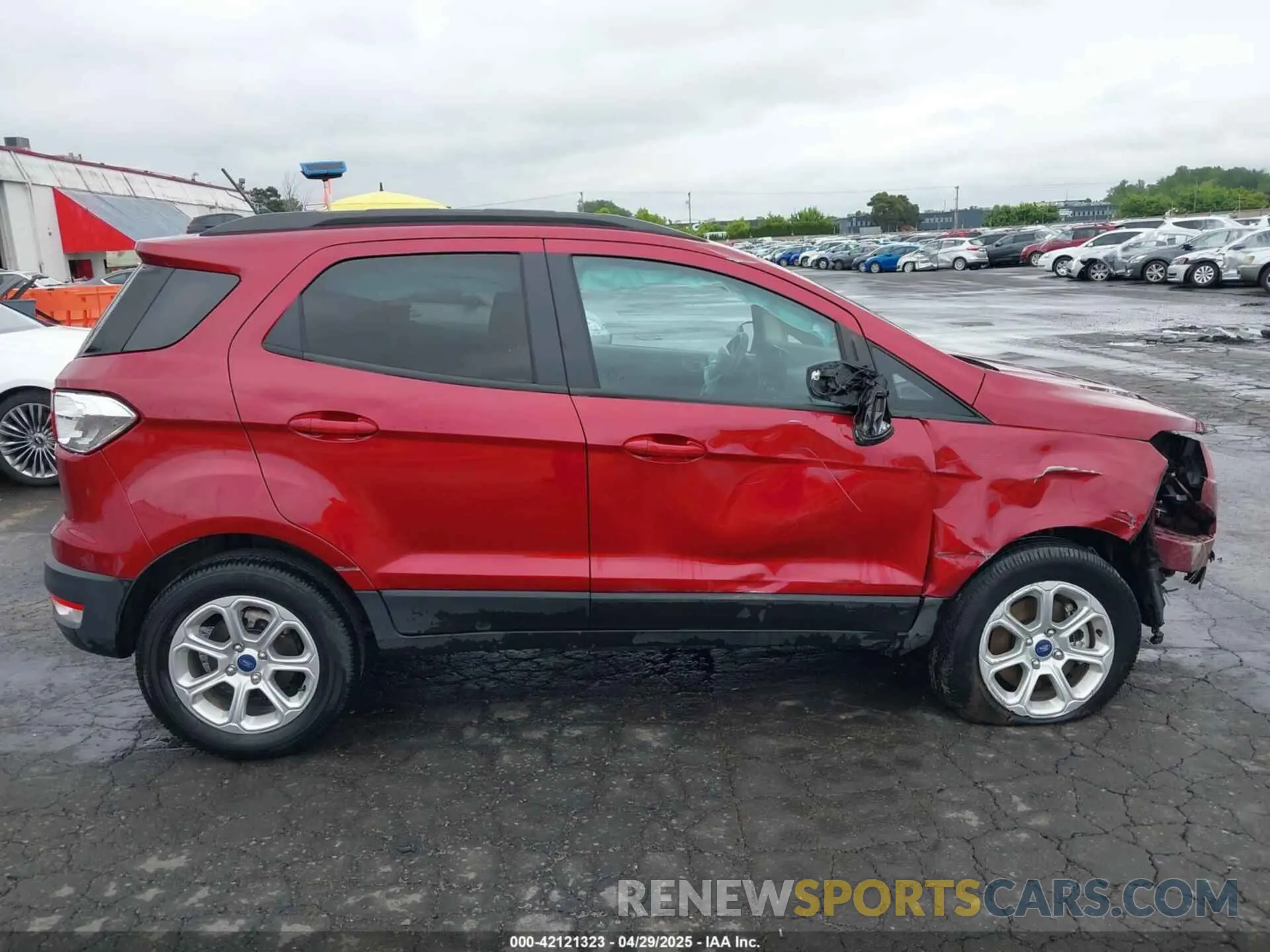 13 Photograph of a damaged car MAJ6S3GL6LC356600 FORD ECOSPORT 2020