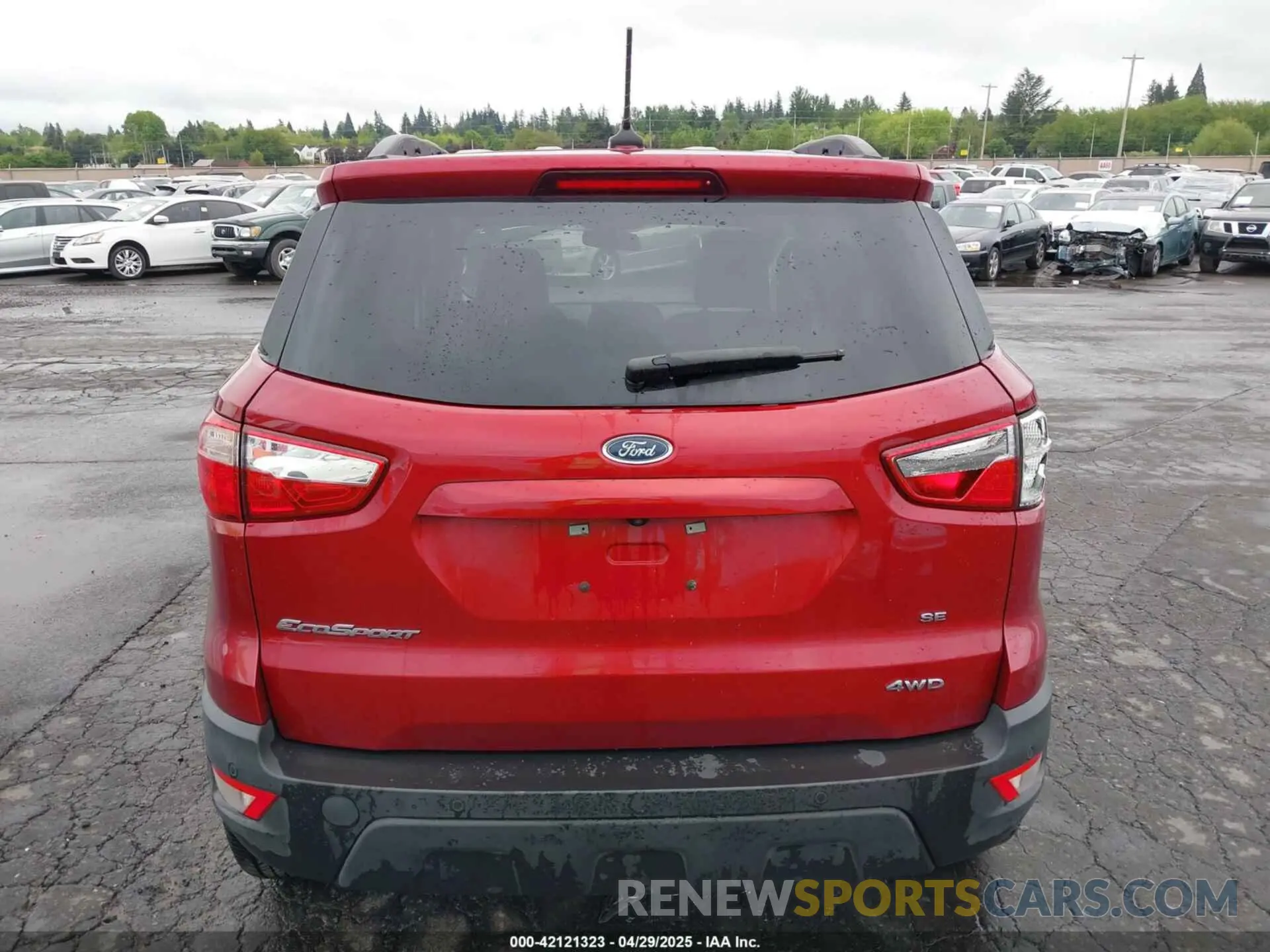 16 Photograph of a damaged car MAJ6S3GL6LC356600 FORD ECOSPORT 2020