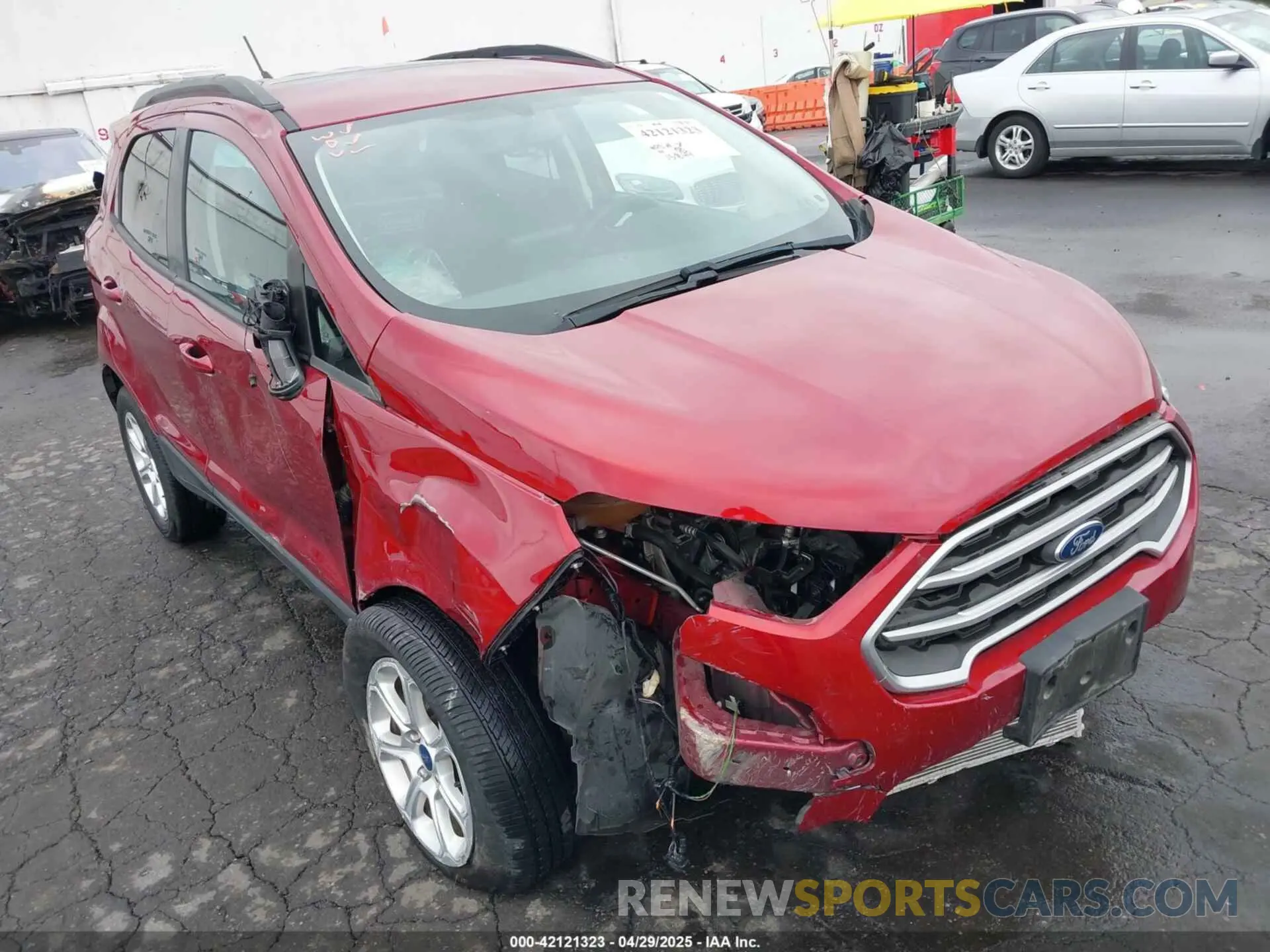 17 Photograph of a damaged car MAJ6S3GL6LC356600 FORD ECOSPORT 2020