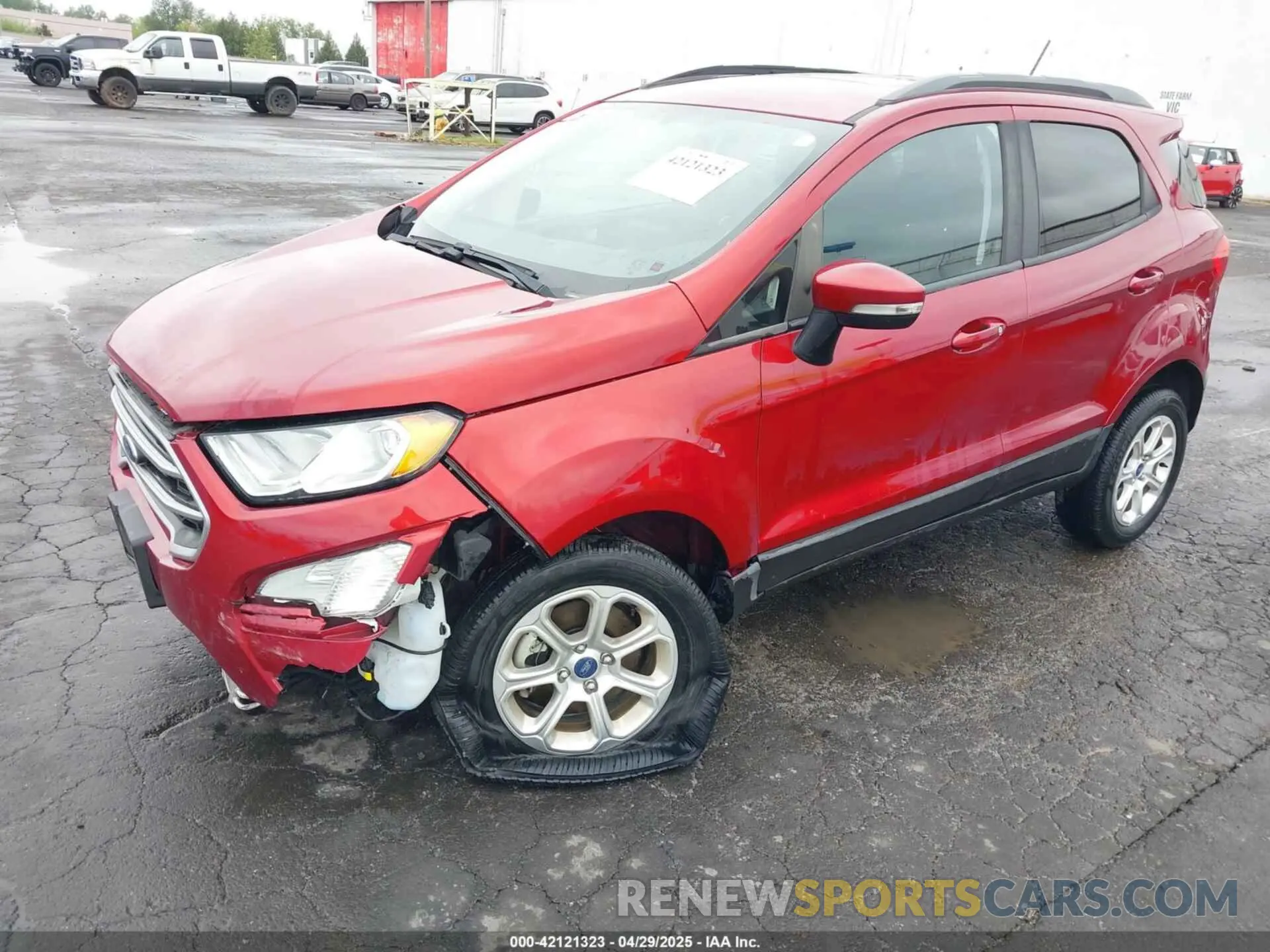 2 Photograph of a damaged car MAJ6S3GL6LC356600 FORD ECOSPORT 2020