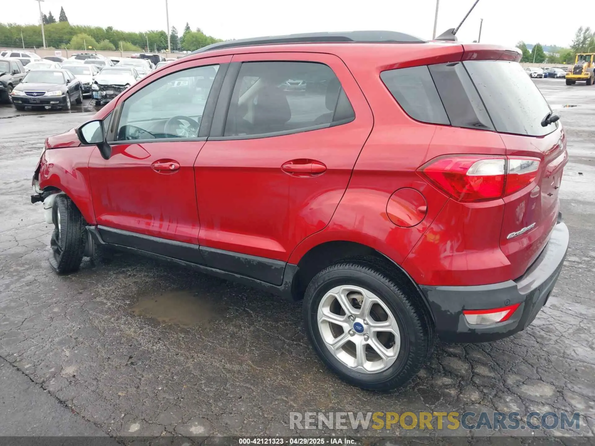 3 Photograph of a damaged car MAJ6S3GL6LC356600 FORD ECOSPORT 2020