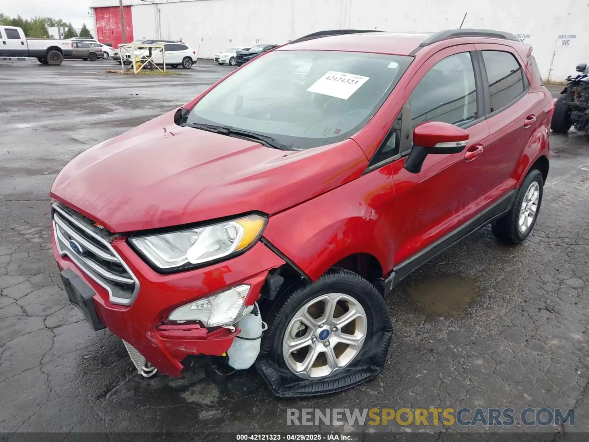 6 Photograph of a damaged car MAJ6S3GL6LC356600 FORD ECOSPORT 2020