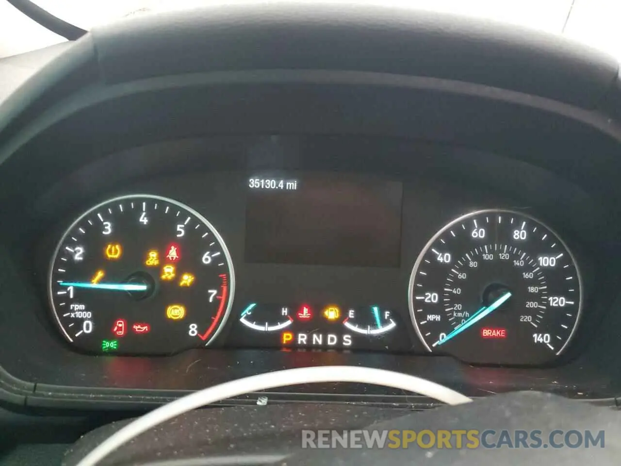 9 Фотография поврежденного автомобиля MAJ6S3GL6LC369363 FORD ECOSPORT 2020