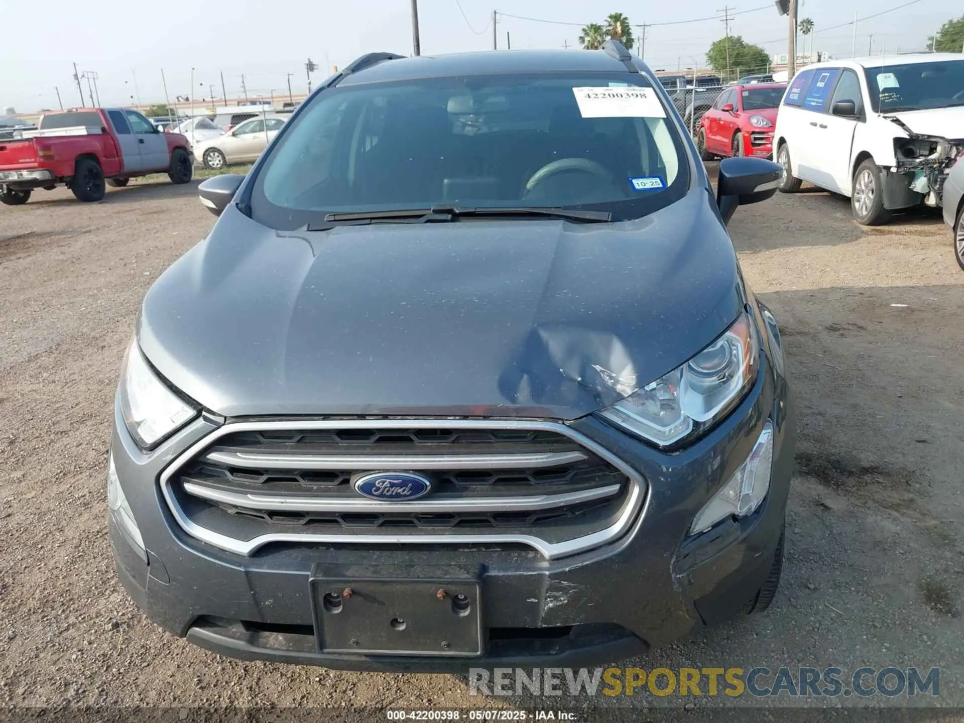 12 Photograph of a damaged car MAJ6S3GL7LC324710 FORD ECOSPORT 2020