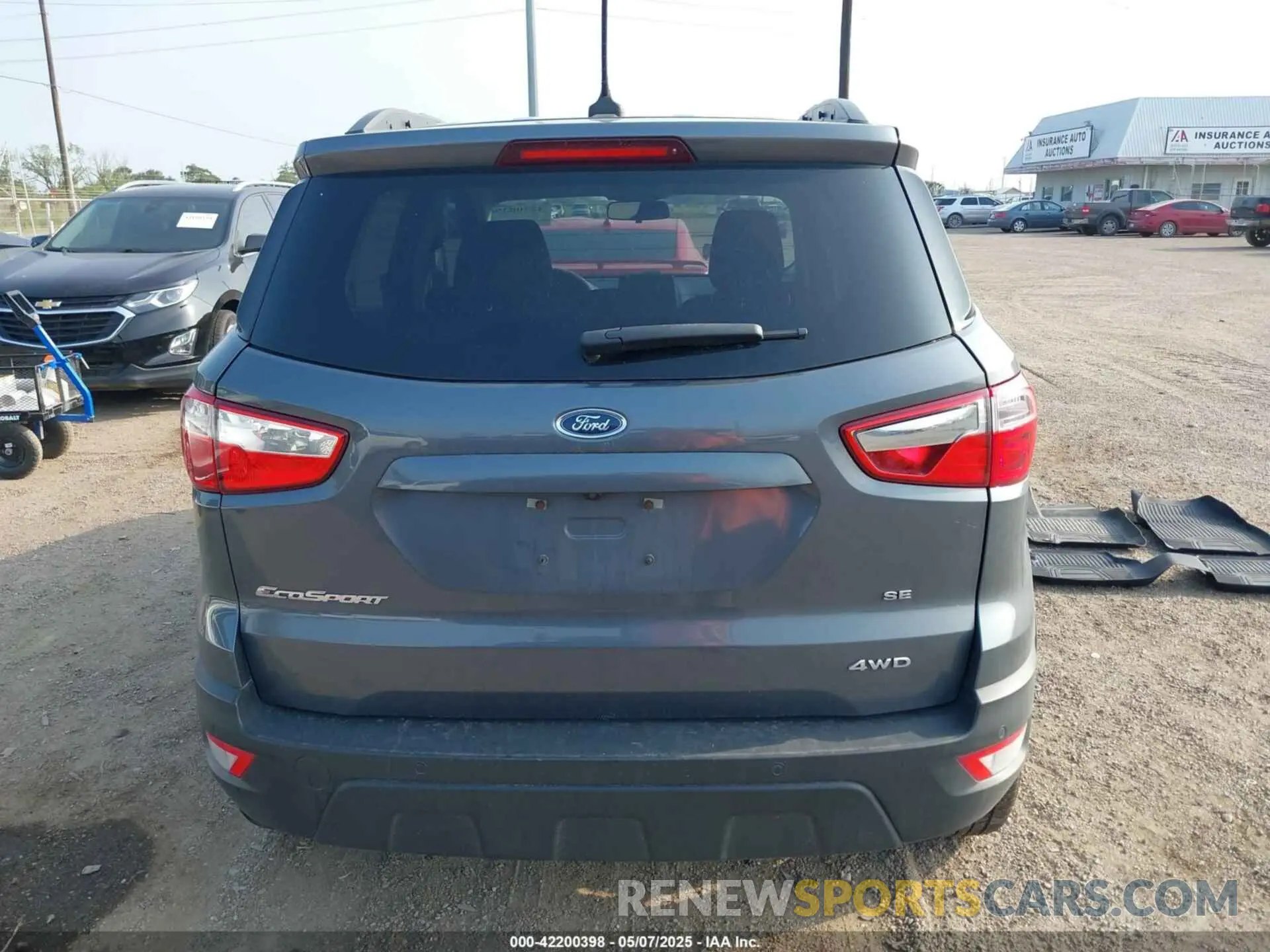 16 Photograph of a damaged car MAJ6S3GL7LC324710 FORD ECOSPORT 2020